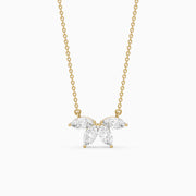 Annabelle Marquise Lab Grown Diamond Cluster Pendant