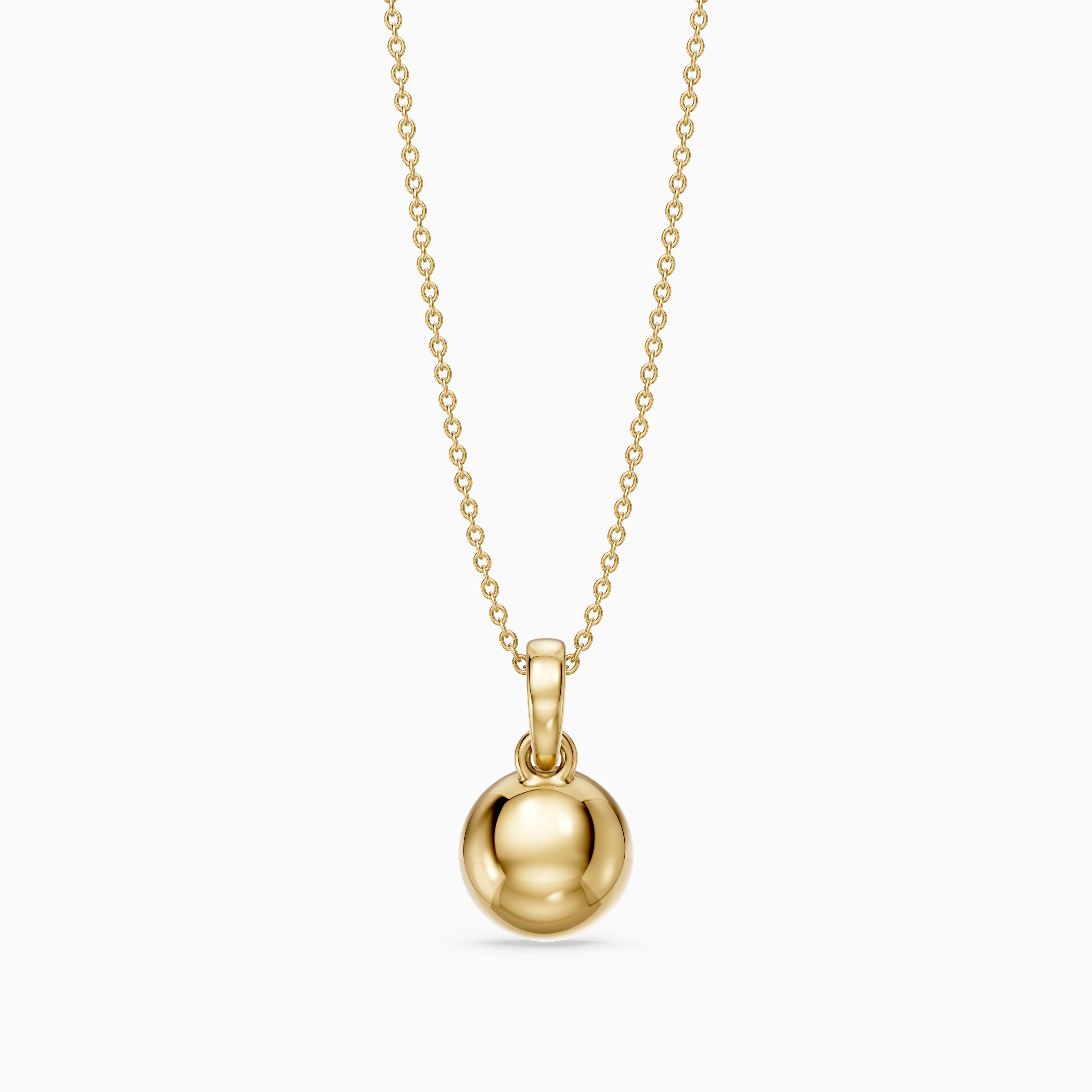 Zoe Solitaire Round Lab Grown Diamond Pendant
