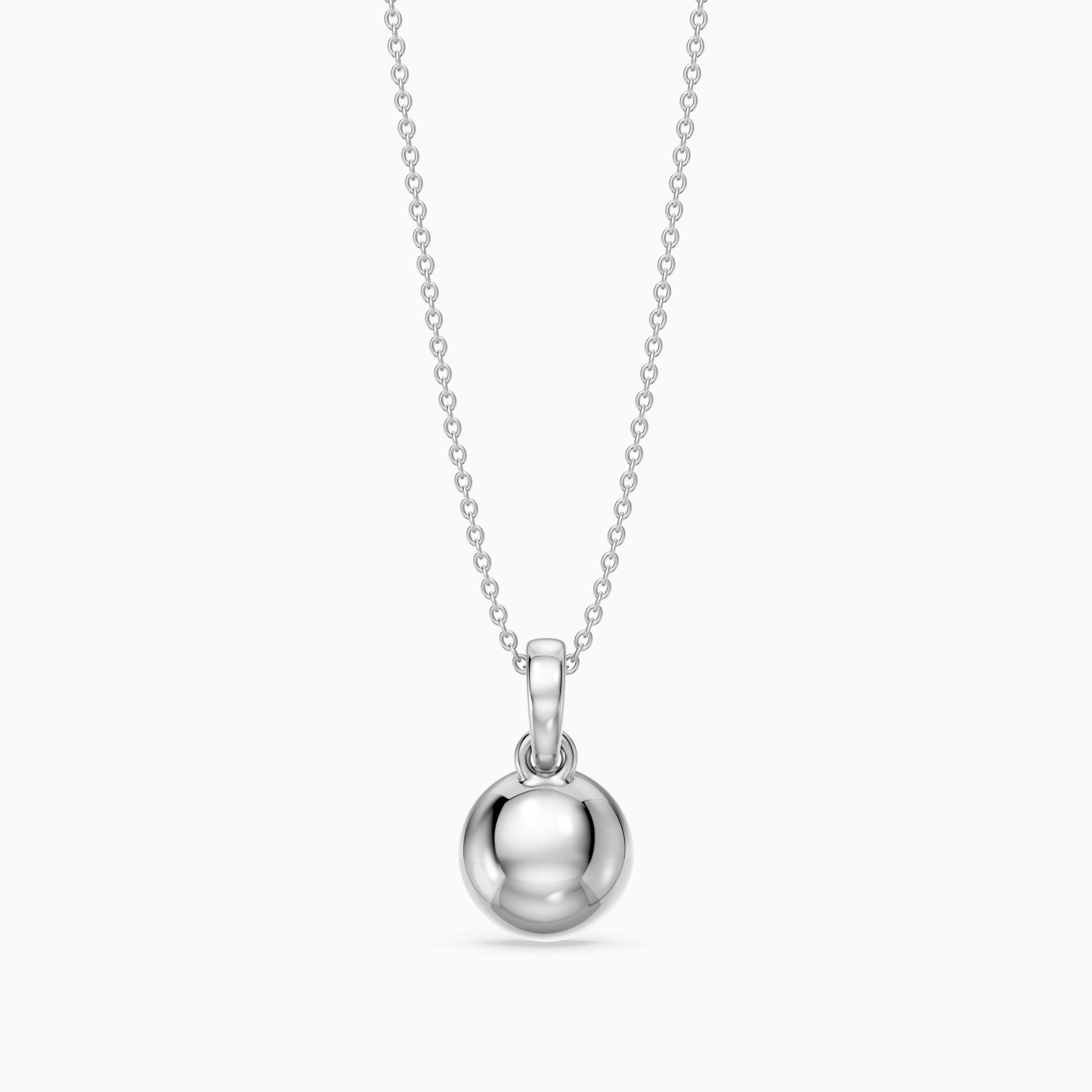 Zoe Solitaire Round Lab Grown Diamond Pendant