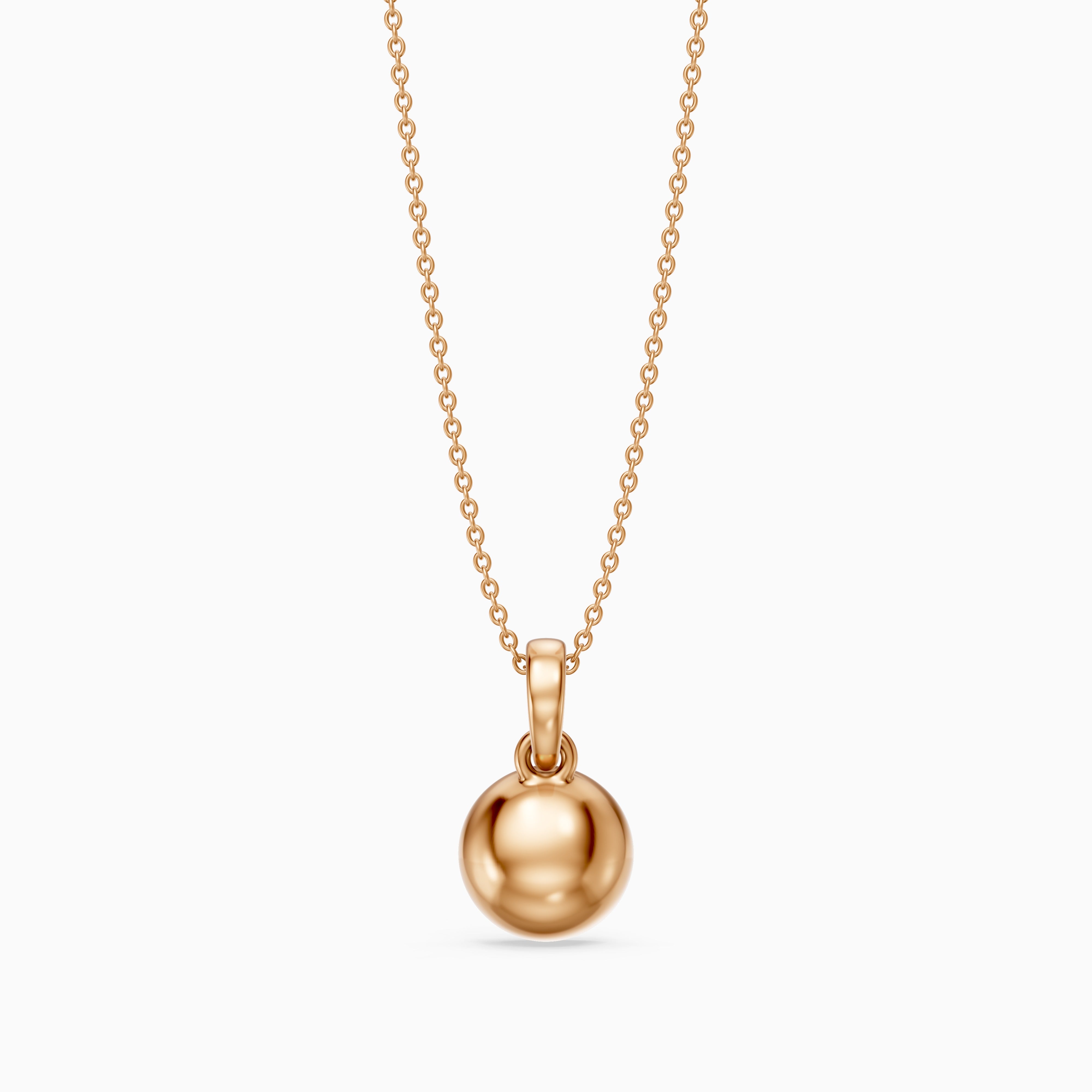 Zoe Solitaire Round Lab Grown Diamond Pendant