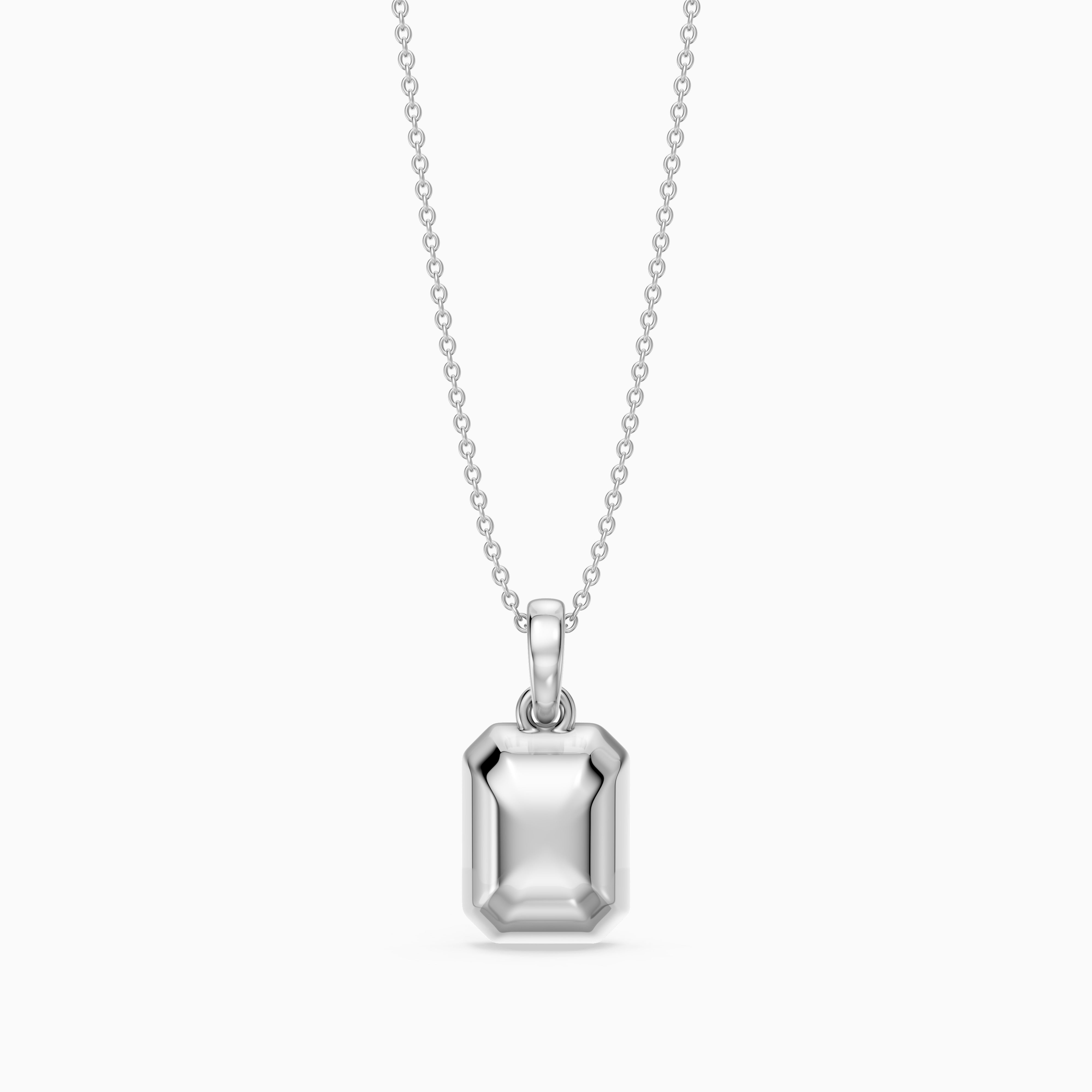 Gianna Radiant Cut Solitaire Lab Grown Diamond Pendant