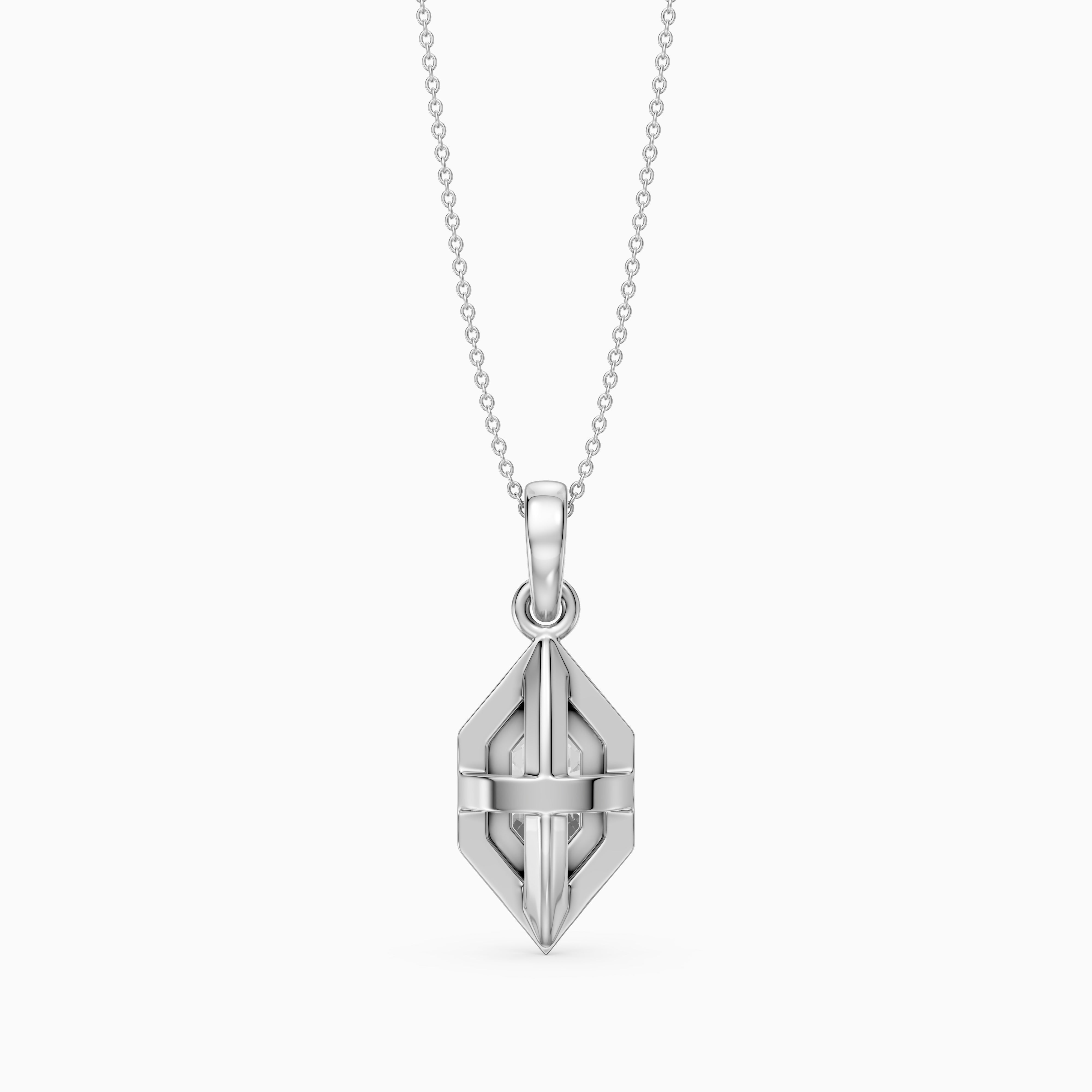 Eden Dutch Marquise Lab Grown Diamond Halo Pendant