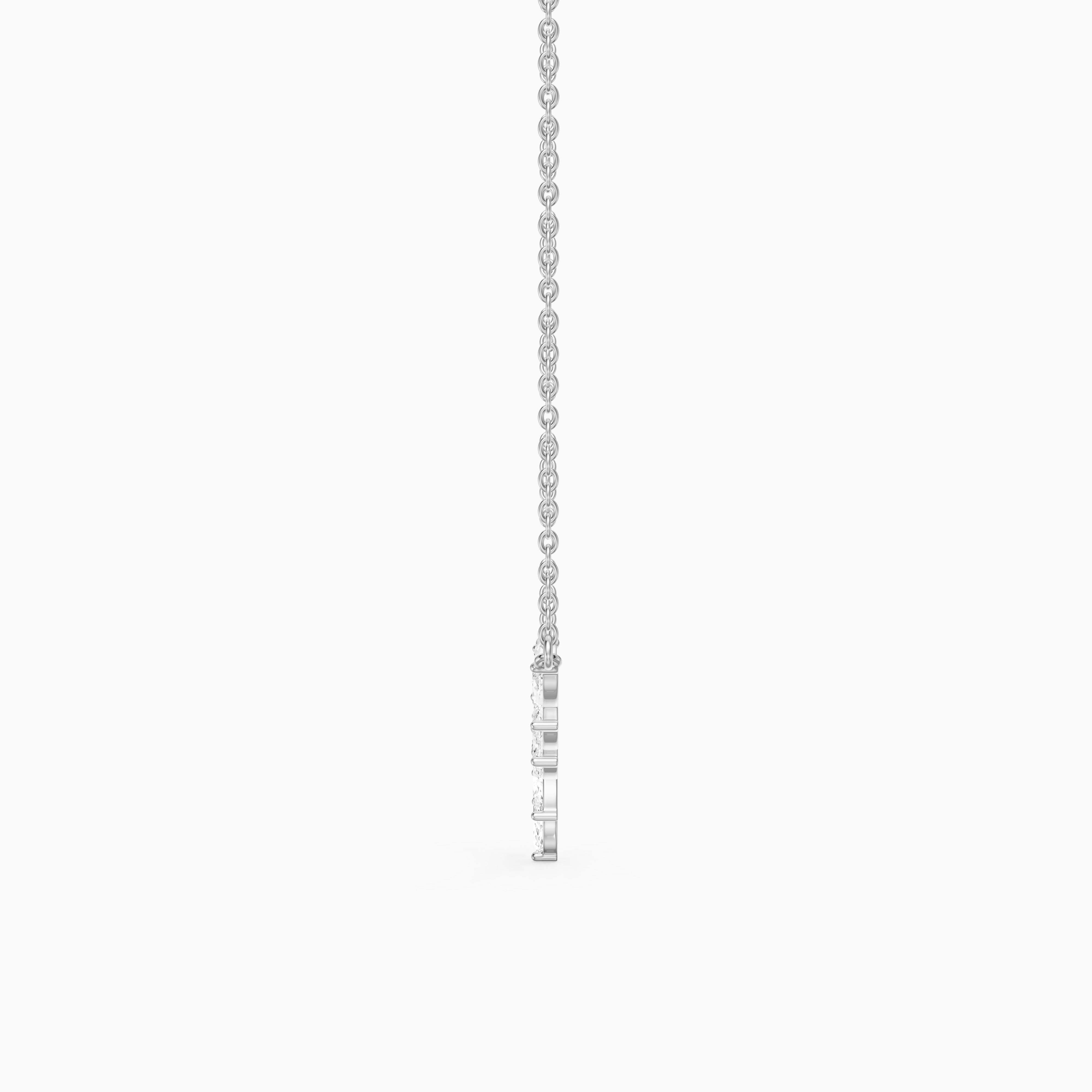 Felicia Marquise Lab Grown Diamond Chevron Necklace