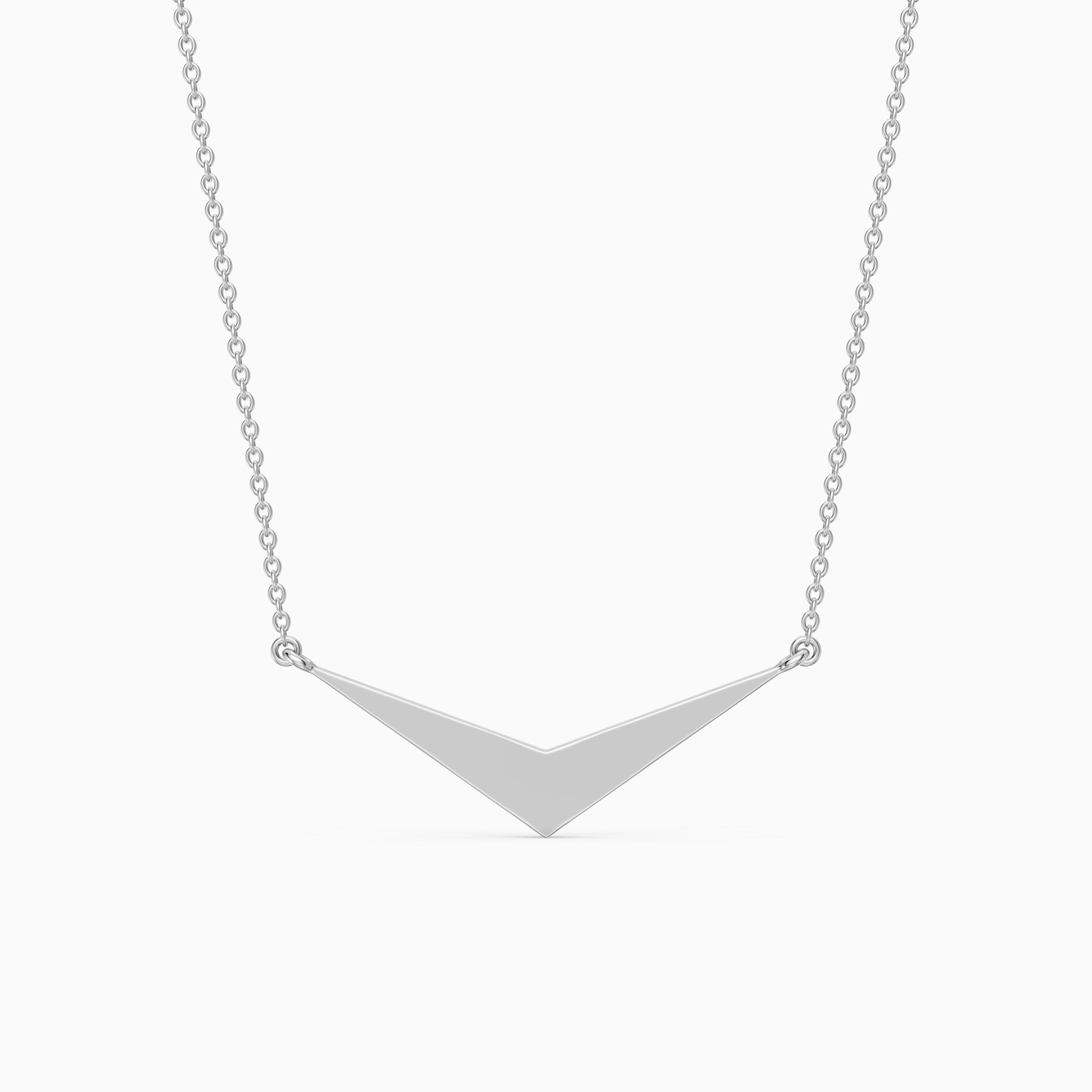 Klara V Shape Lab Grown Diamond Necklace