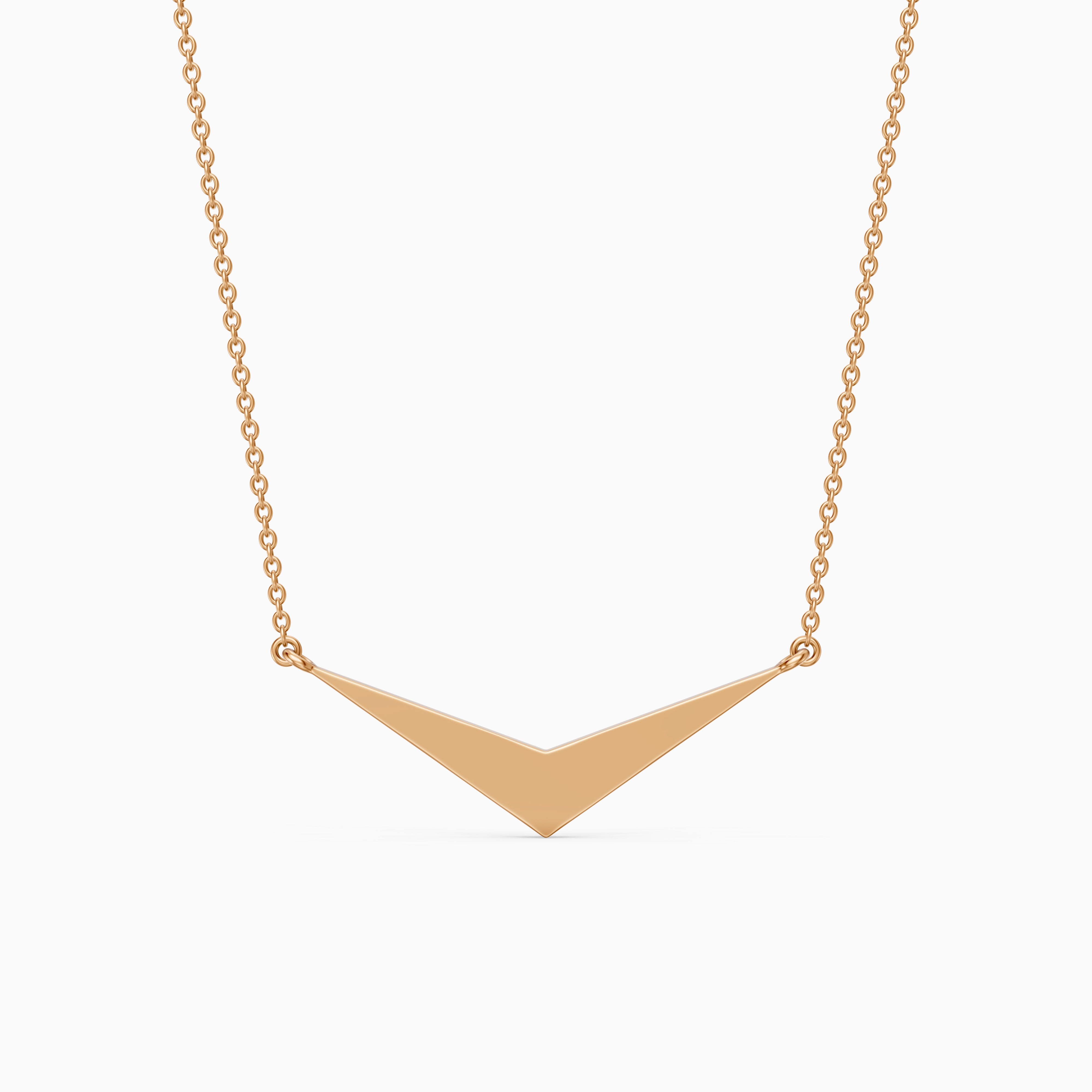 Klara V Shape Lab Grown Diamond Necklace
