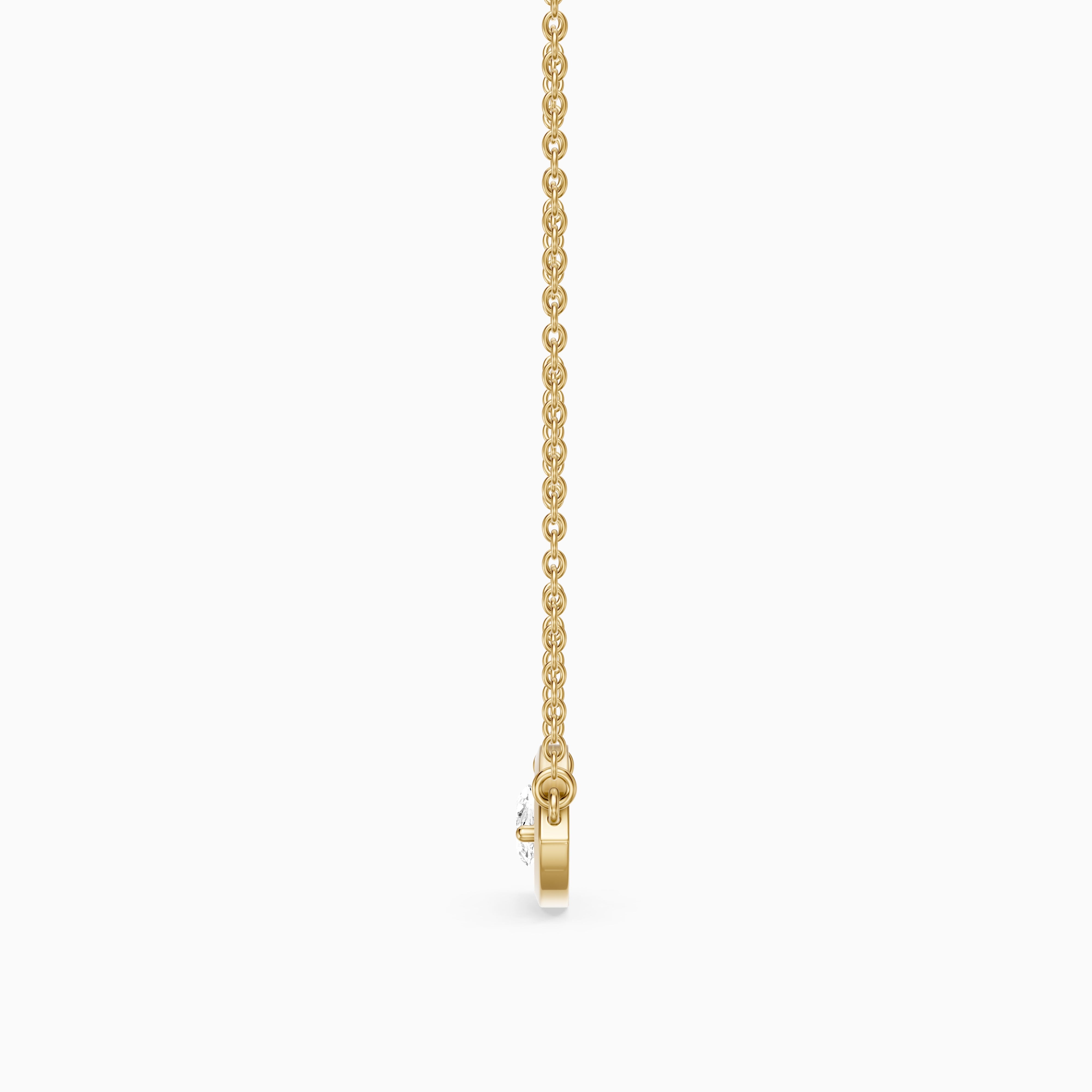 Lavinia Marquise Lab Grown Diamond Evil Eye Necklace