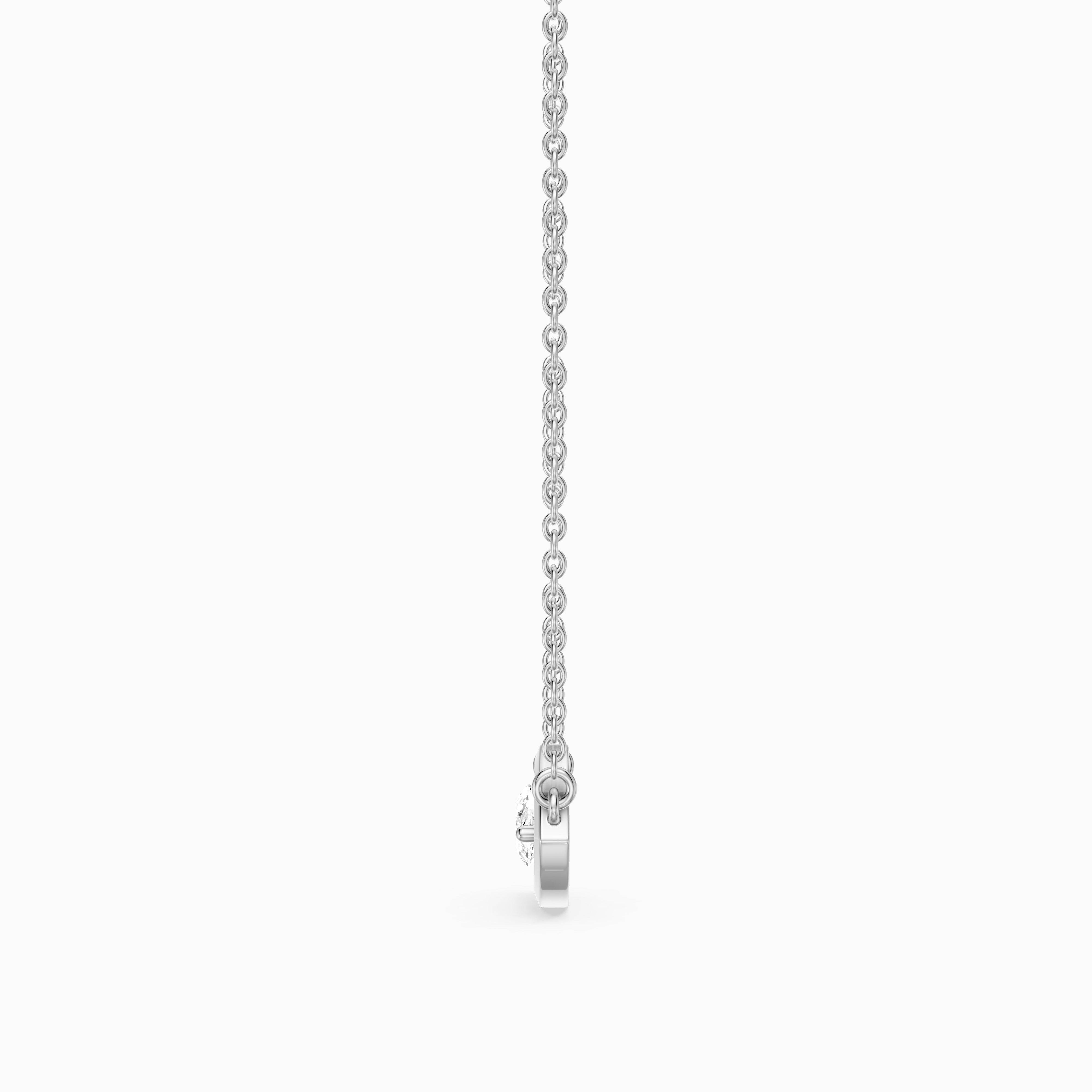 Lavinia Marquise Lab Grown Diamond Evil Eye Necklace
