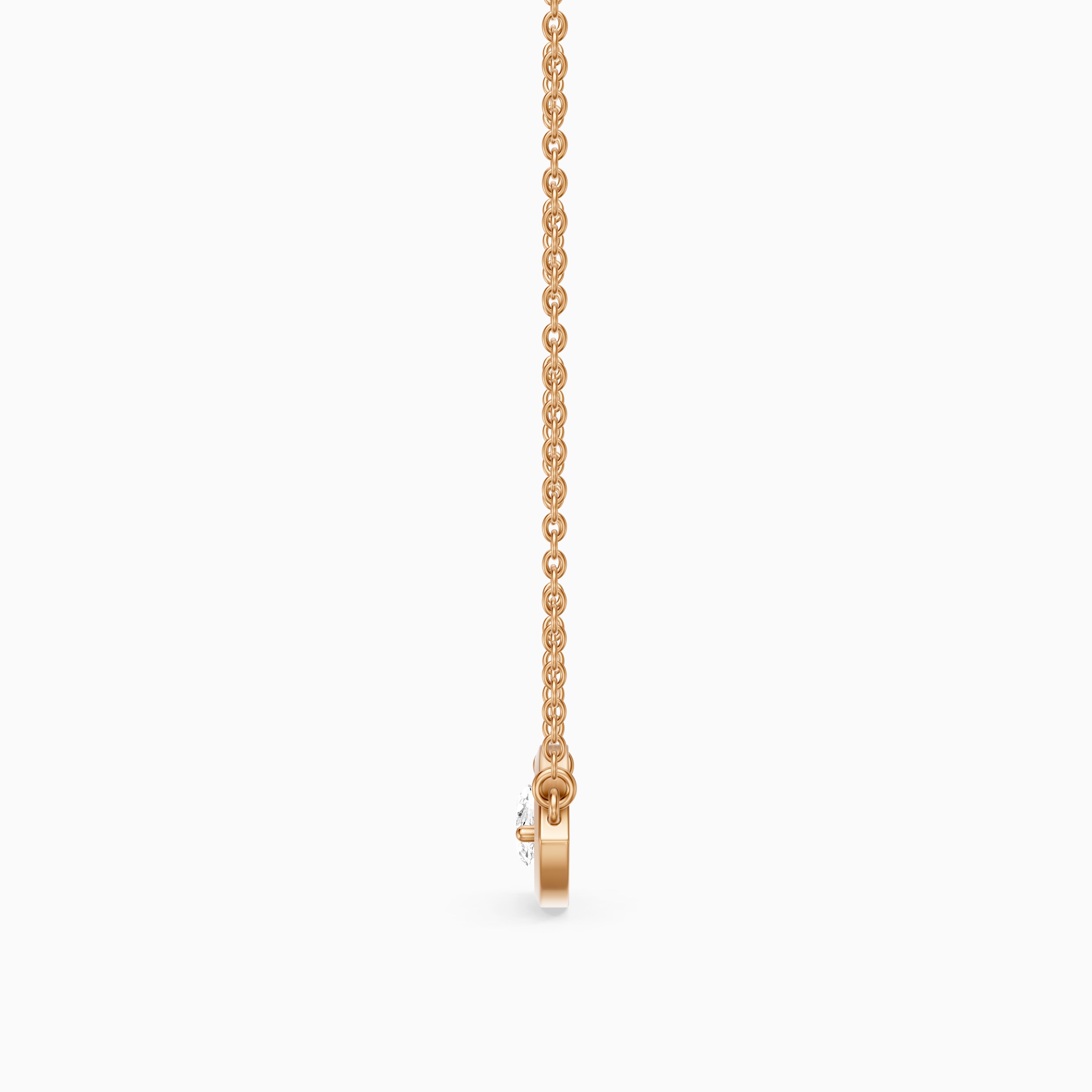 Lavinia Marquise Lab Grown Diamond Evil Eye Necklace