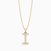 Rachel Lab Grown Diamond I Initial Pendant Necklace