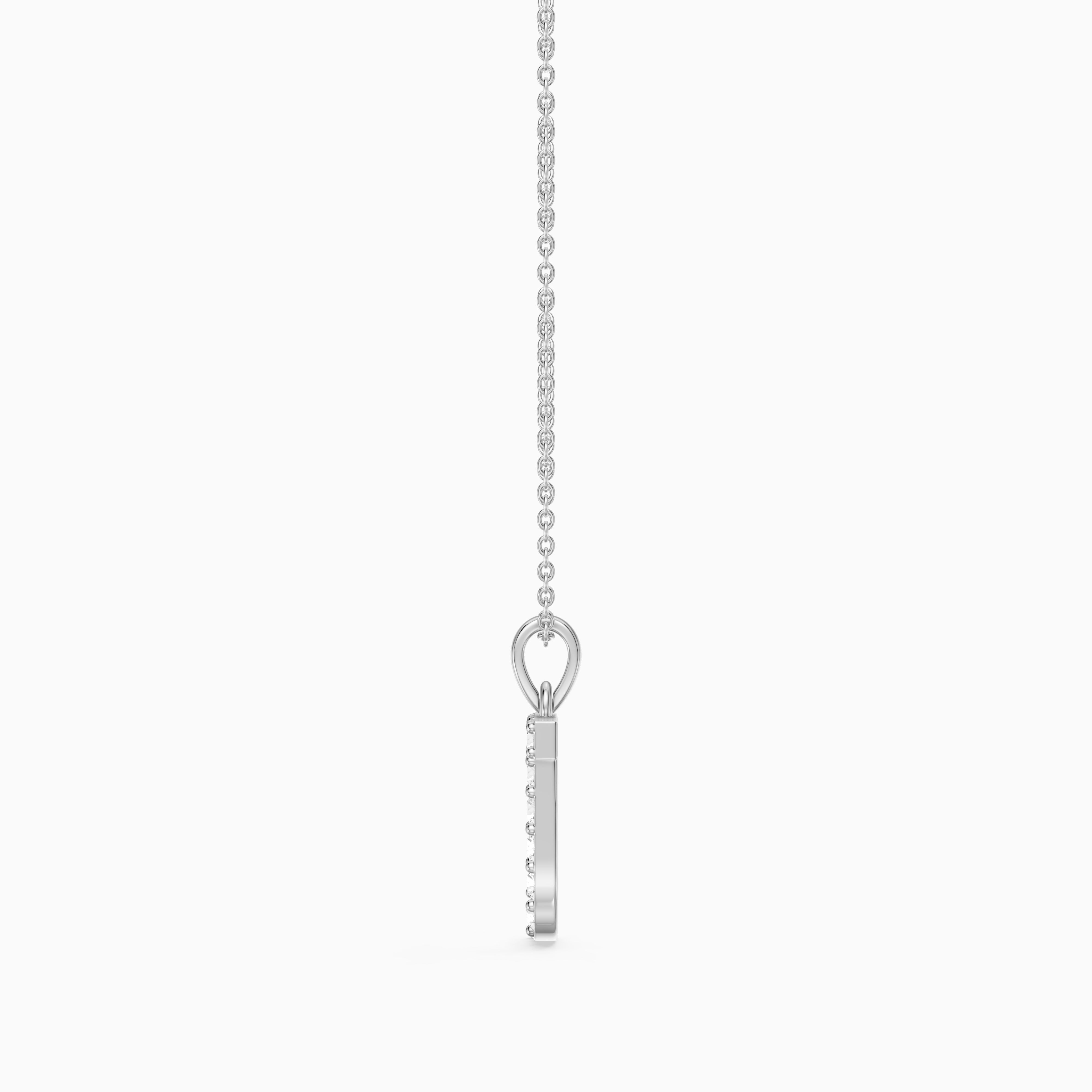 Sawyer Lab Grown Diamond J Initial Pendant Necklace