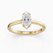 Amora Dutch Marquise Lab Grown Diamond Solitaire Ring