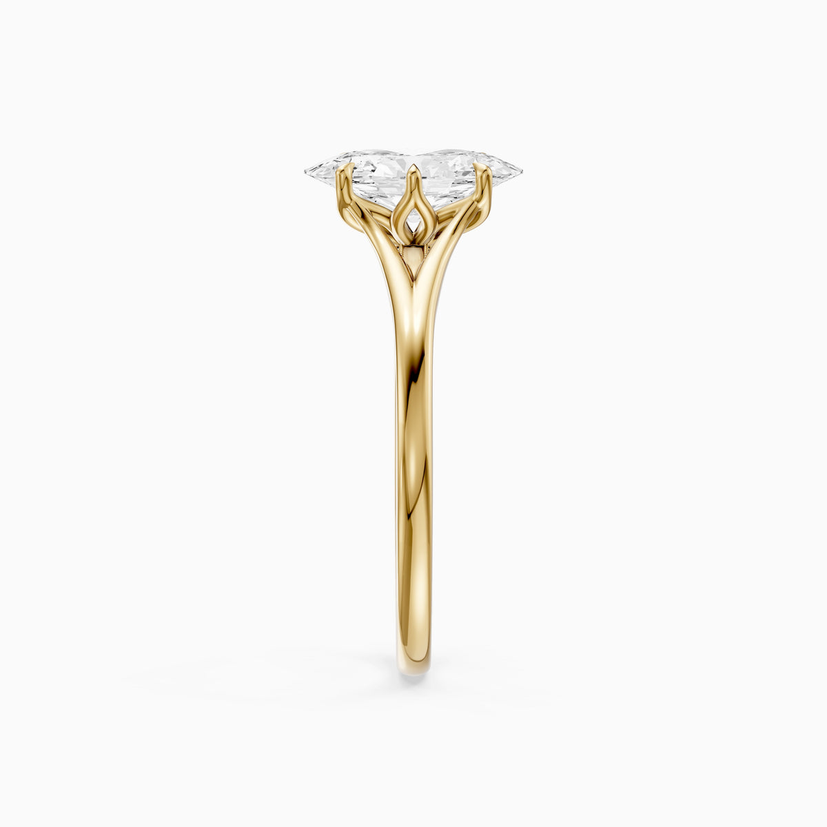 Tali Moval Lab Grown Diamond Split Shank Engagement Ring