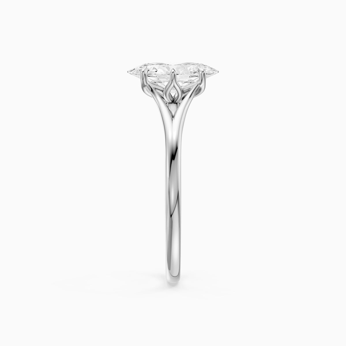 Tali Moval Lab Grown Diamond Split Shank Engagement Ring