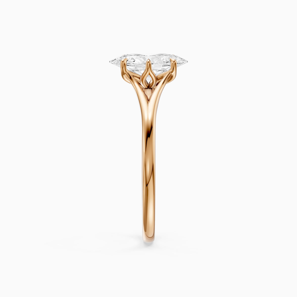 Tali Moval Lab Grown Diamond Split Shank Engagement Ring