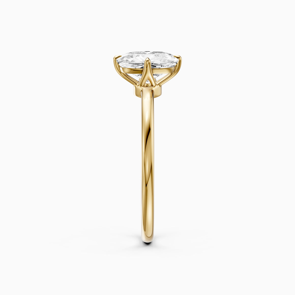 Madison Elongated Cushion Lab Grown Diamond Solitaire Engagement Ring