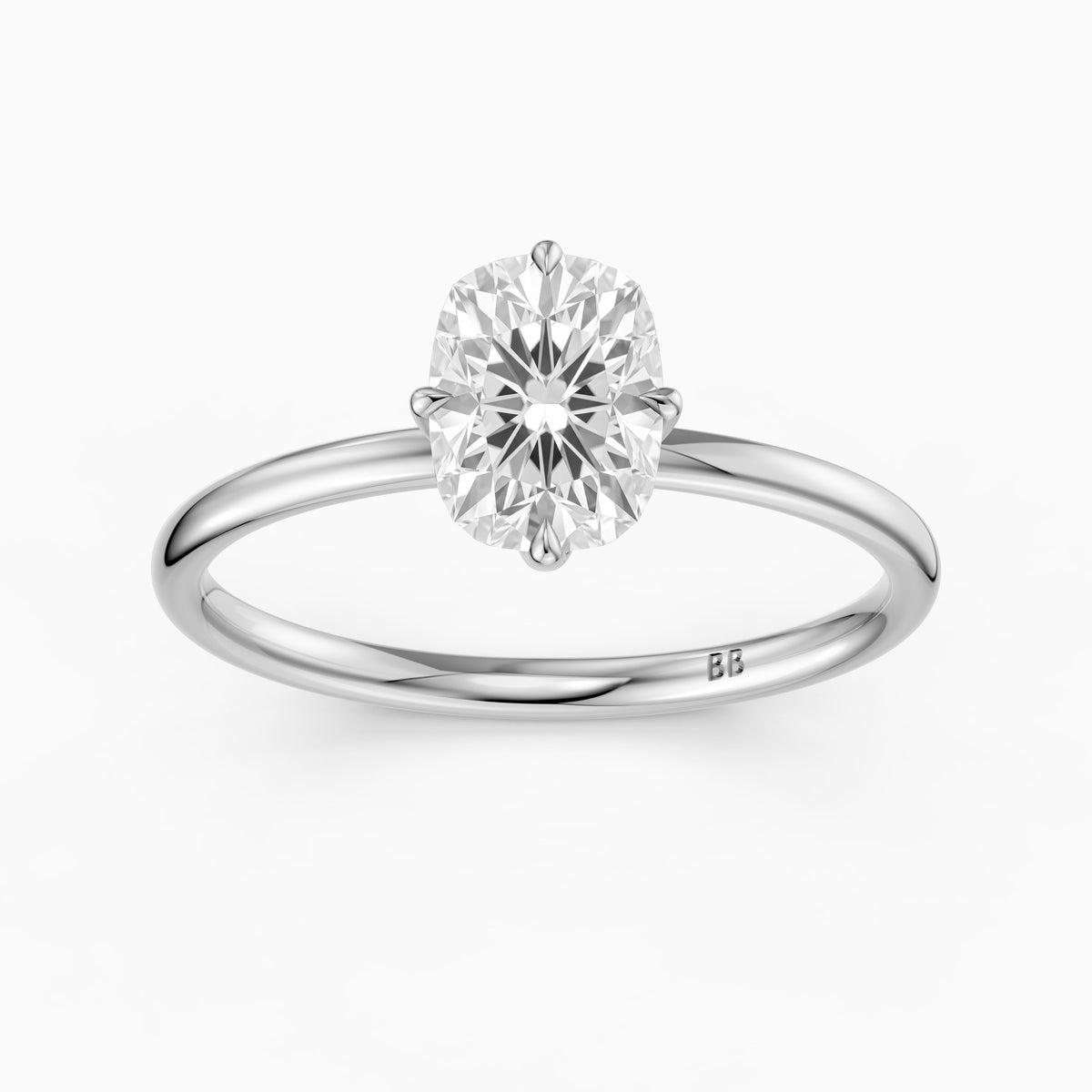Madison Elongated Cushion Lab Grown Diamond Solitaire Engagement Ring