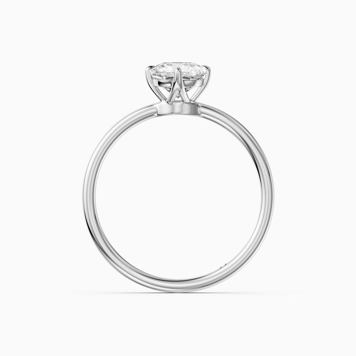 Madison Elongated Cushion Lab Grown Diamond Solitaire Engagement Ring