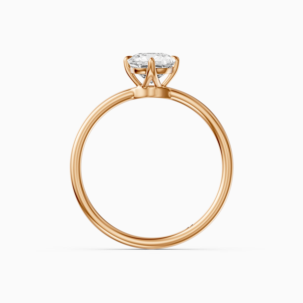 Madison Elongated Cushion Lab Grown Diamond Solitaire Engagement Ring