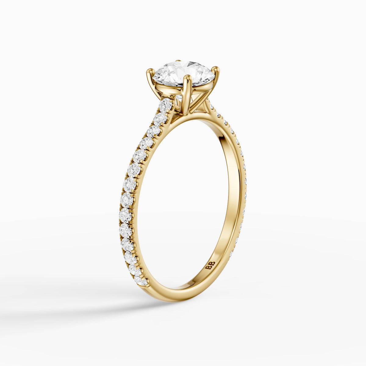 Hailee Round Lab Grown Diamond Engagement Ring