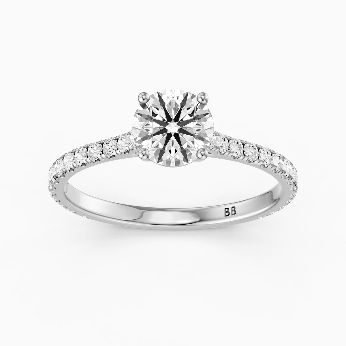 Hailee Round Lab Grown Diamond Engagement Ring