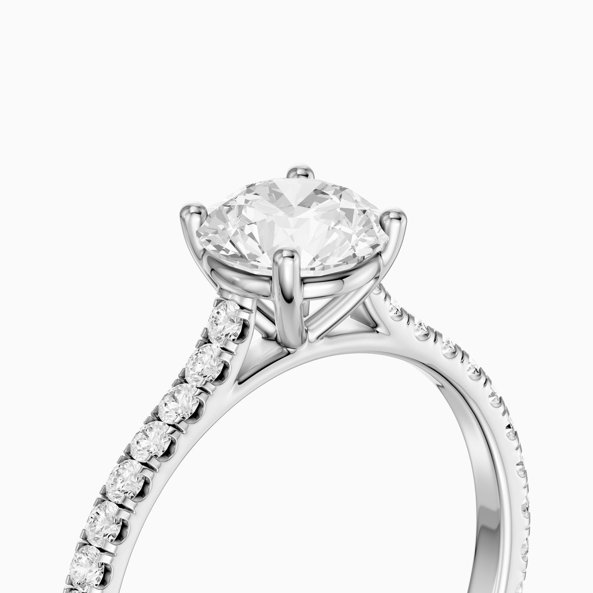Hailee Round Lab Grown Diamond Engagement Ring