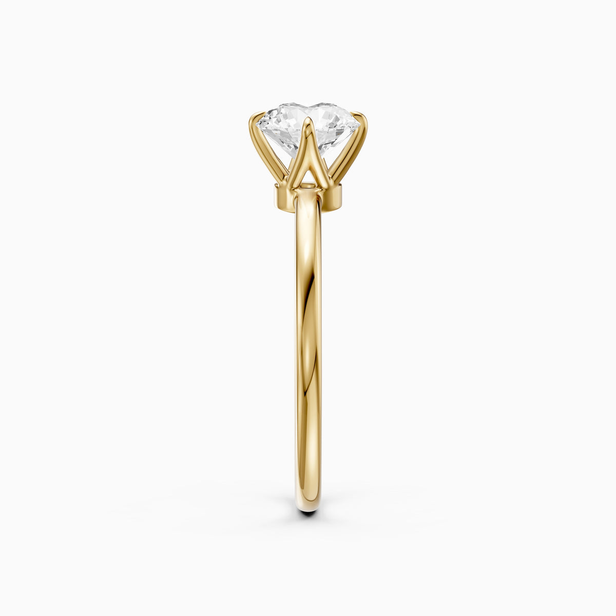 Sienna Round Lab Grown Diamond Solitaire Engagement Ring