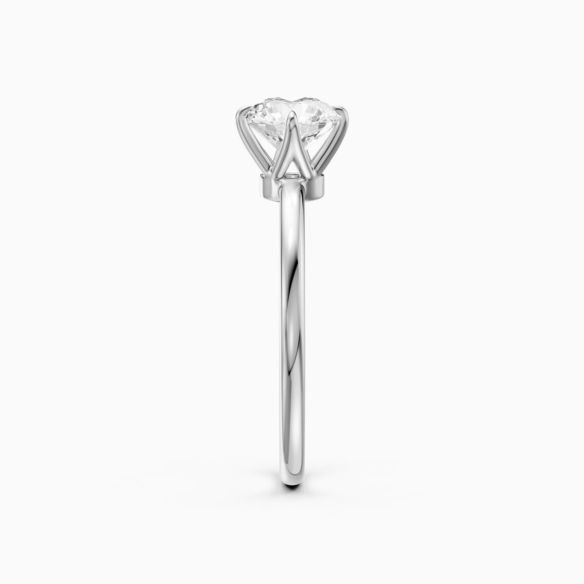 Sienna Round Lab Grown Diamond Solitaire Engagement Ring