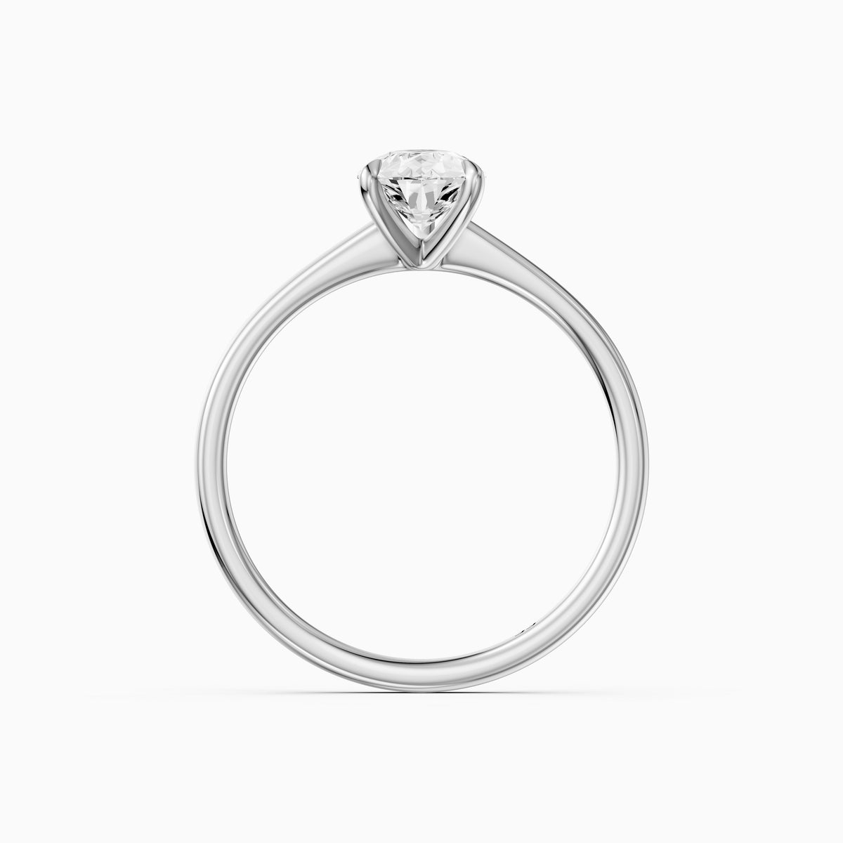 Demi Pear Lab Grown Diamond Solitaire Engagement Ring
