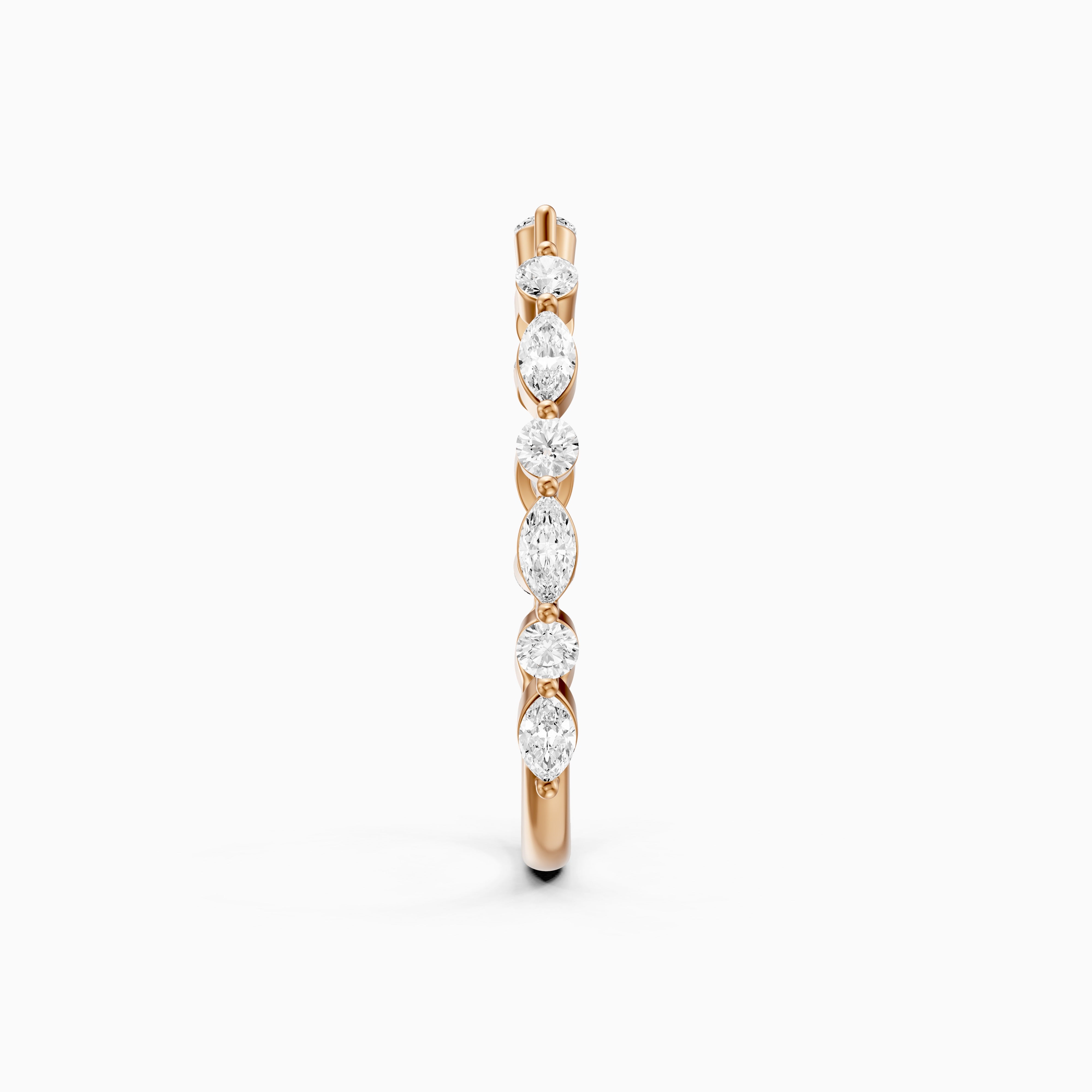 Ariana Cluster Style Lab Grown Diamond Wedding Band
