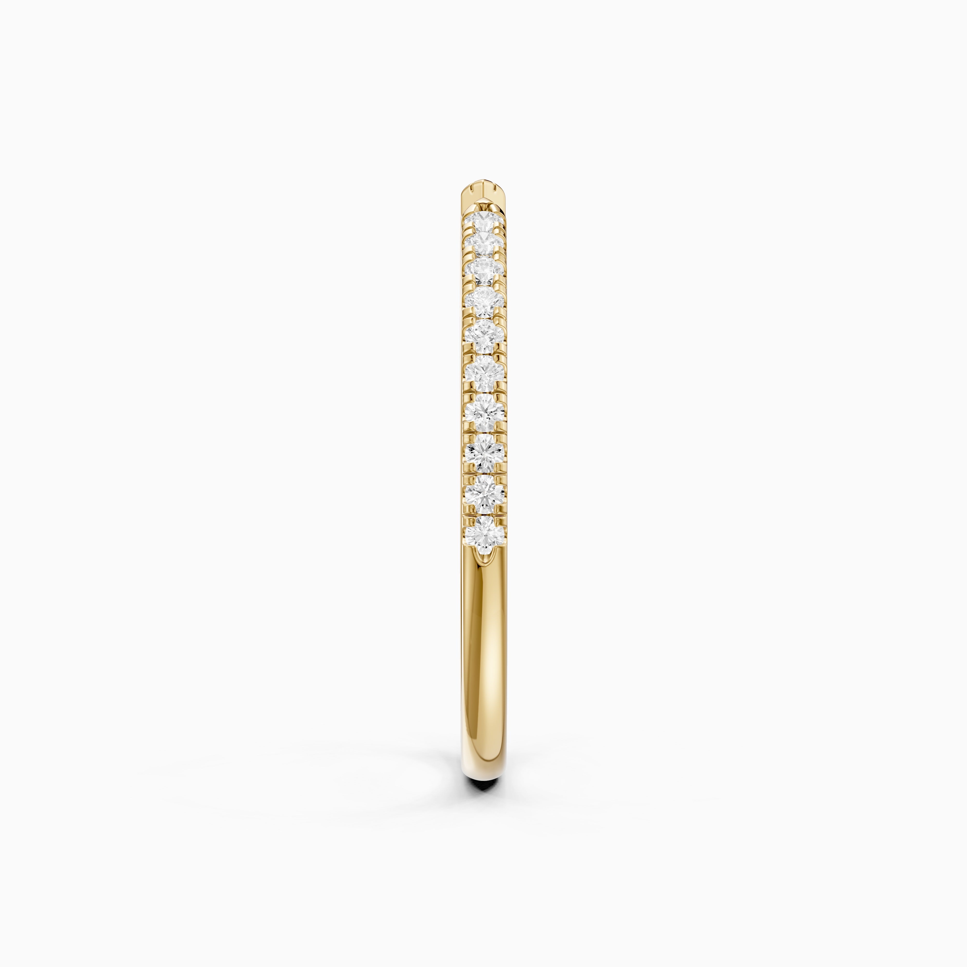 Beyonce Open Cuff Lab Grown Diamond Wedding Band