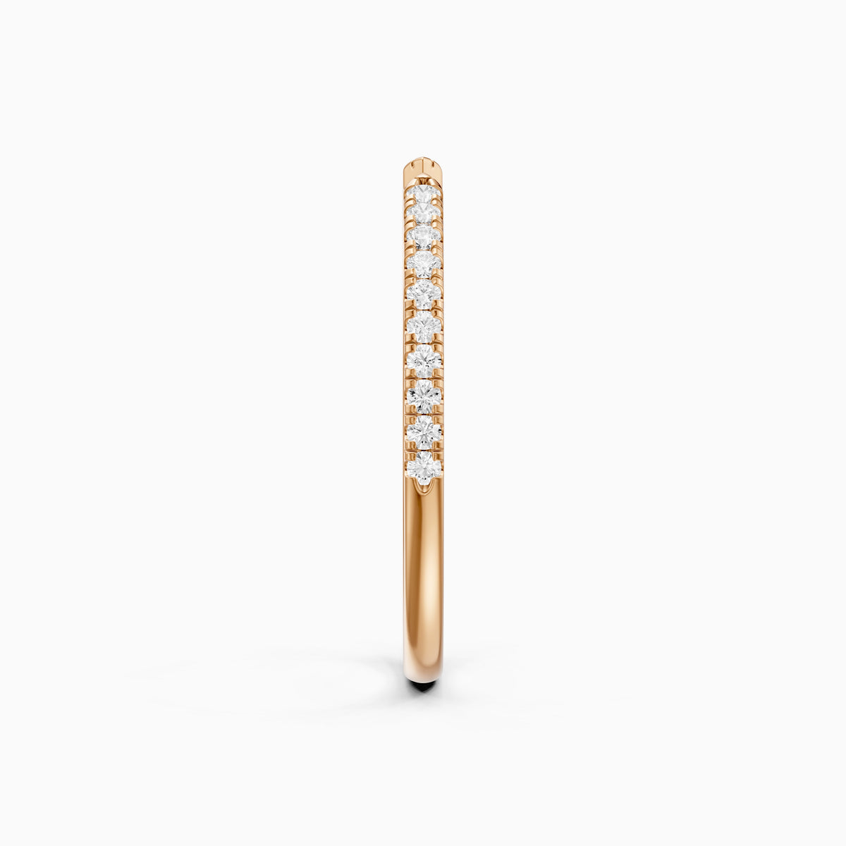Beyonce Open Cuff Lab Grown Diamond Wedding Band