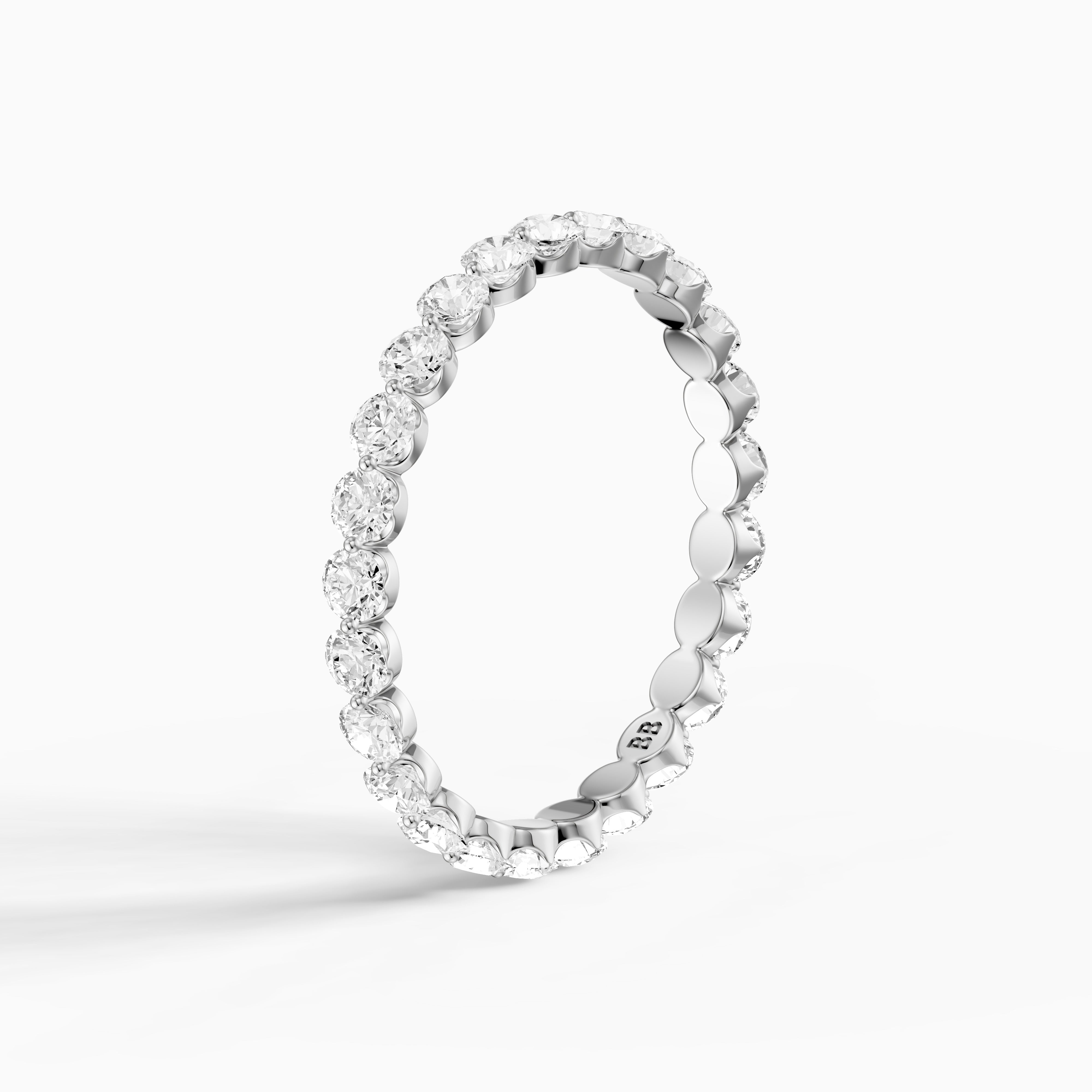 Kylie Full Eternity Round Lab Grown Diamond Wedding Band
