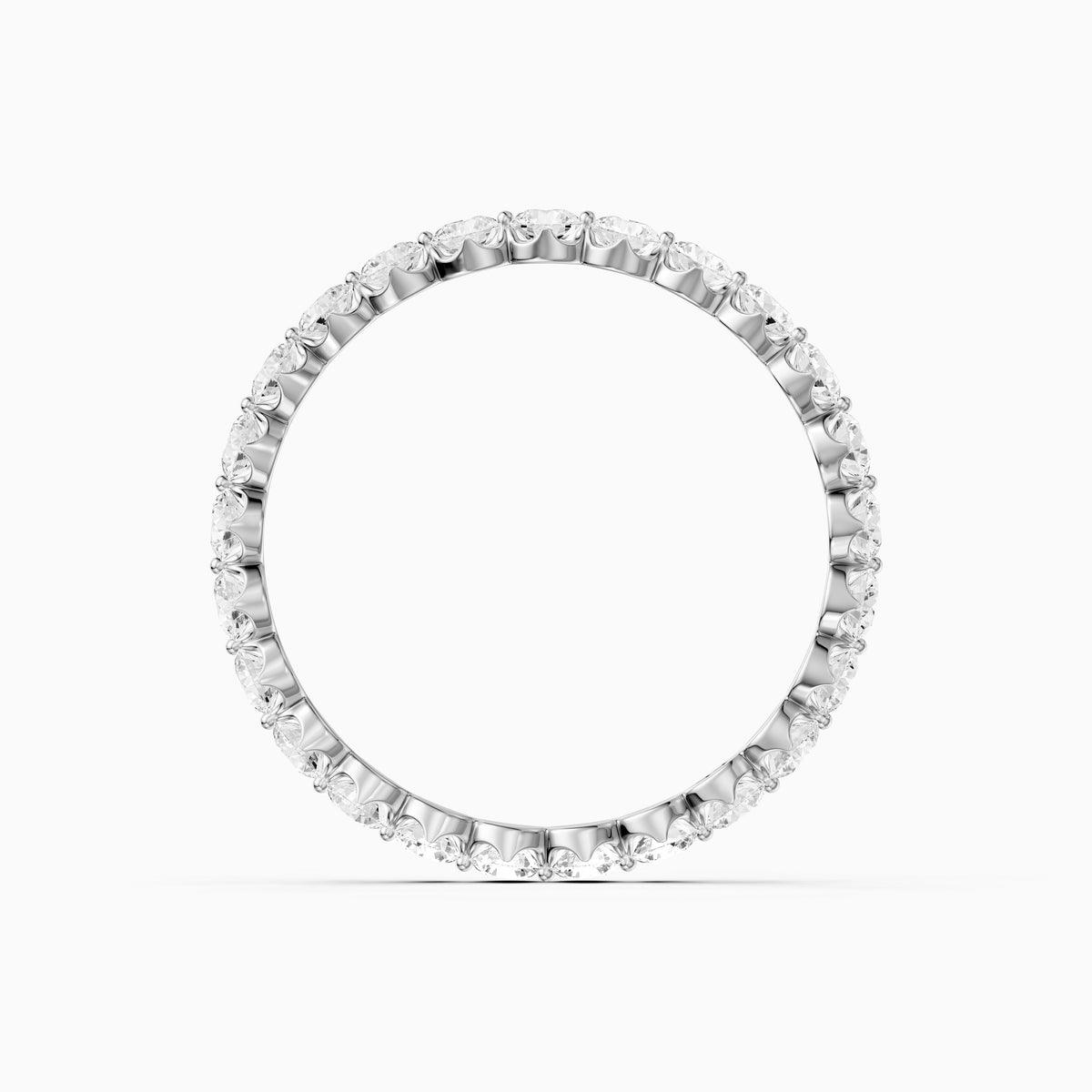 Kylie Full Eternity Round Lab Grown Diamond Wedding Band
