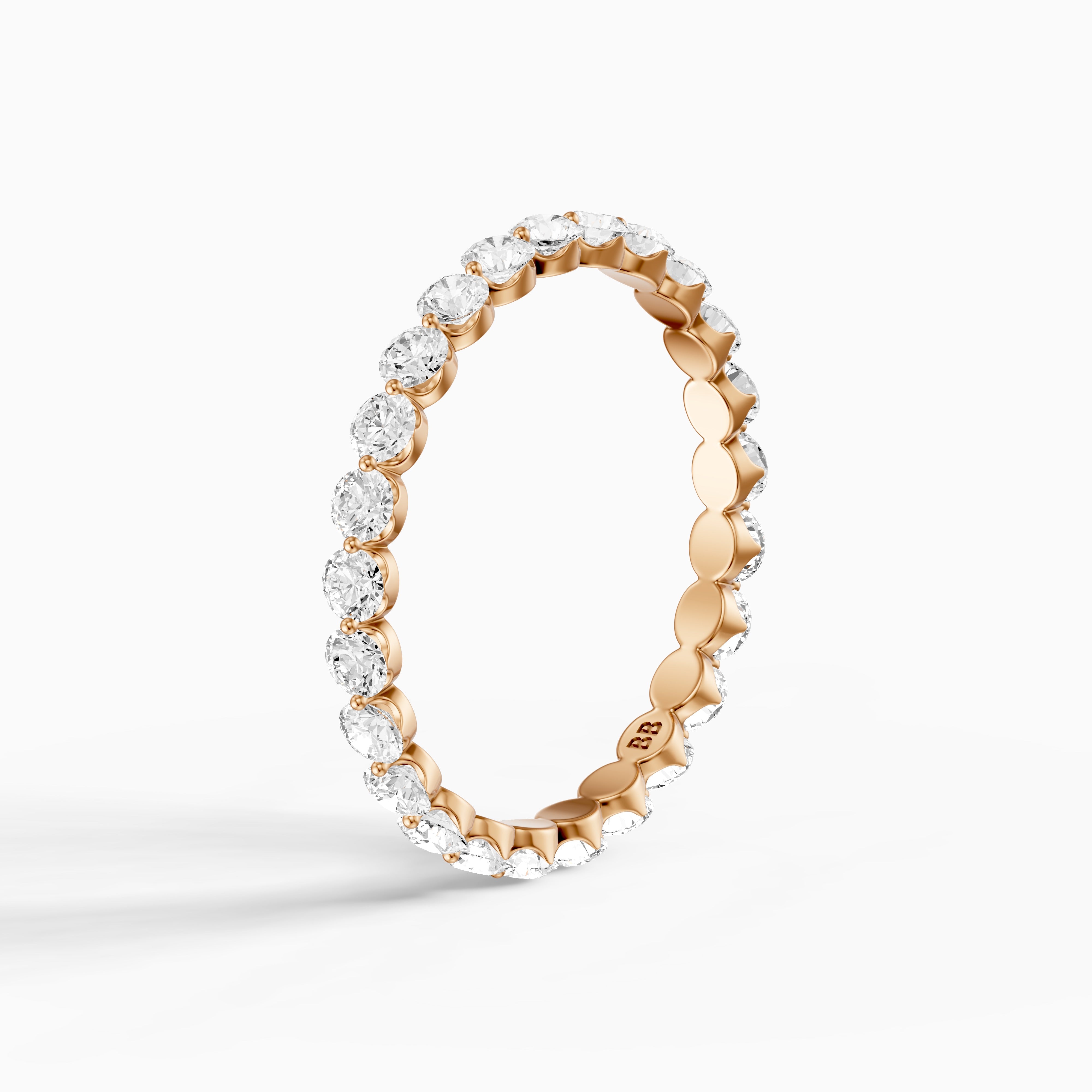 Kylie Full Eternity Round Lab Grown Diamond Wedding Band