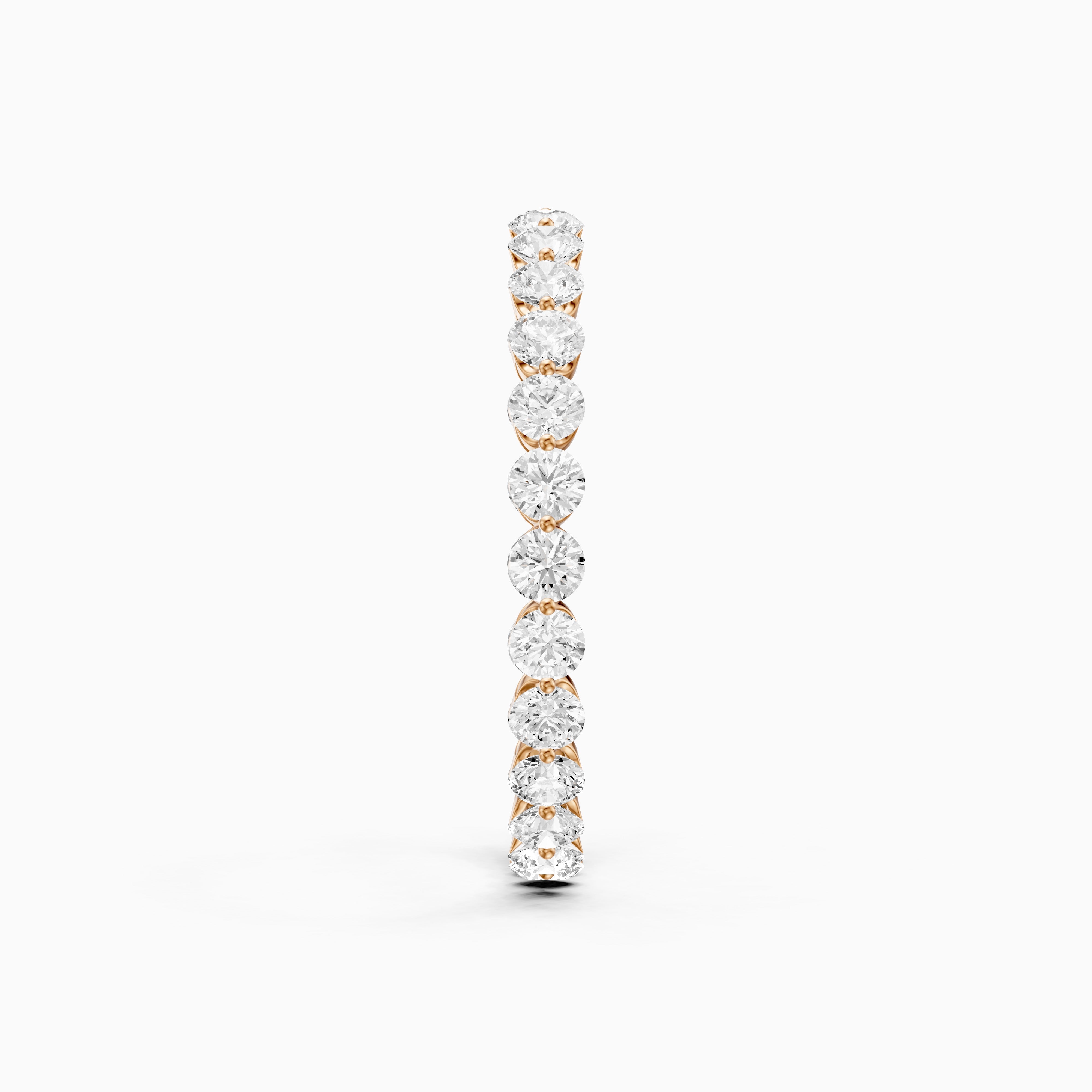 Kylie Full Eternity Round Lab Grown Diamond Wedding Band