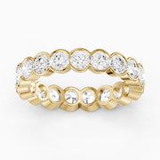 Jennifer Bezel Set Round Lab Grown Diamond Eternity Band