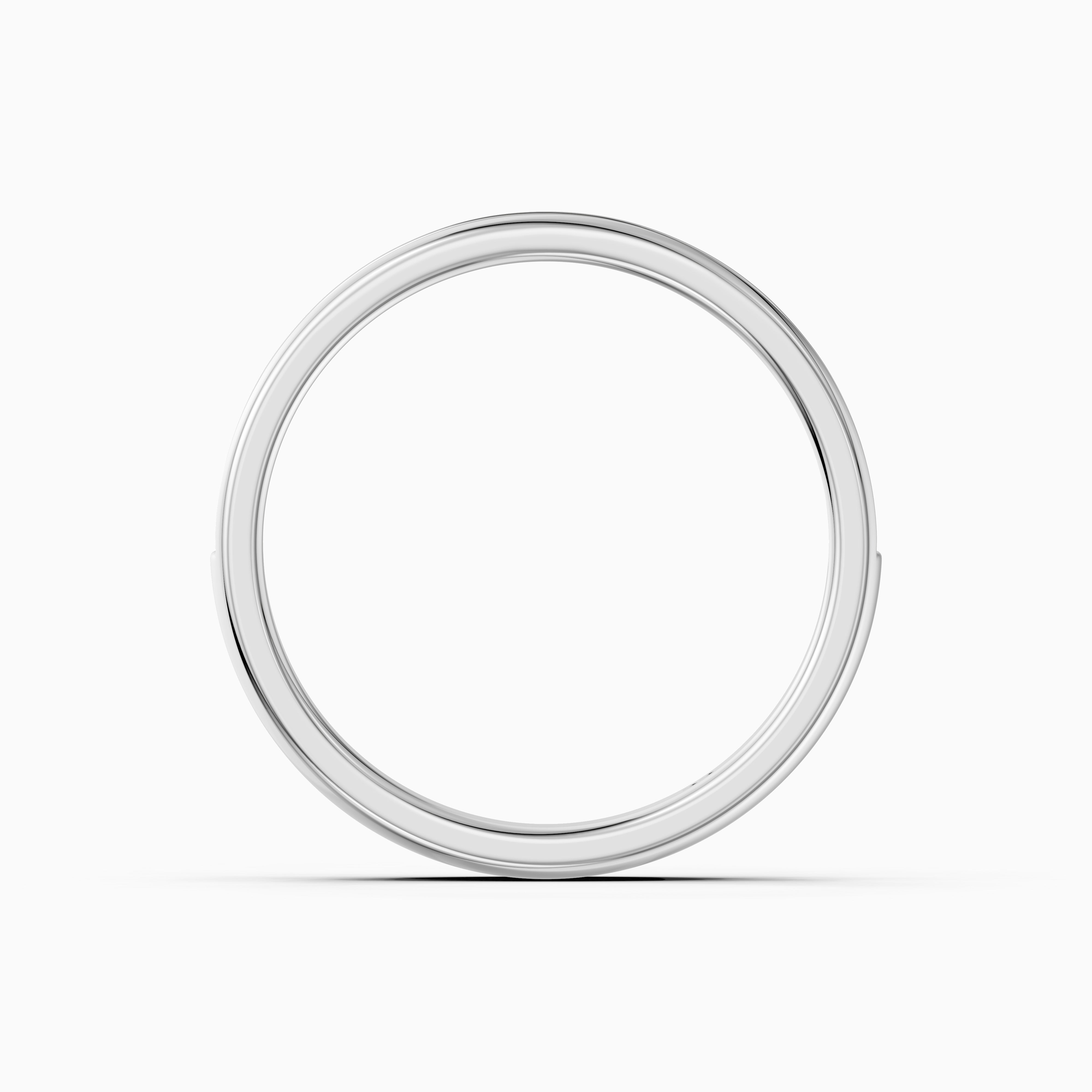 Megan Baguette Cut Channel Set Lab Grown Diamond Eternity Wedding Band