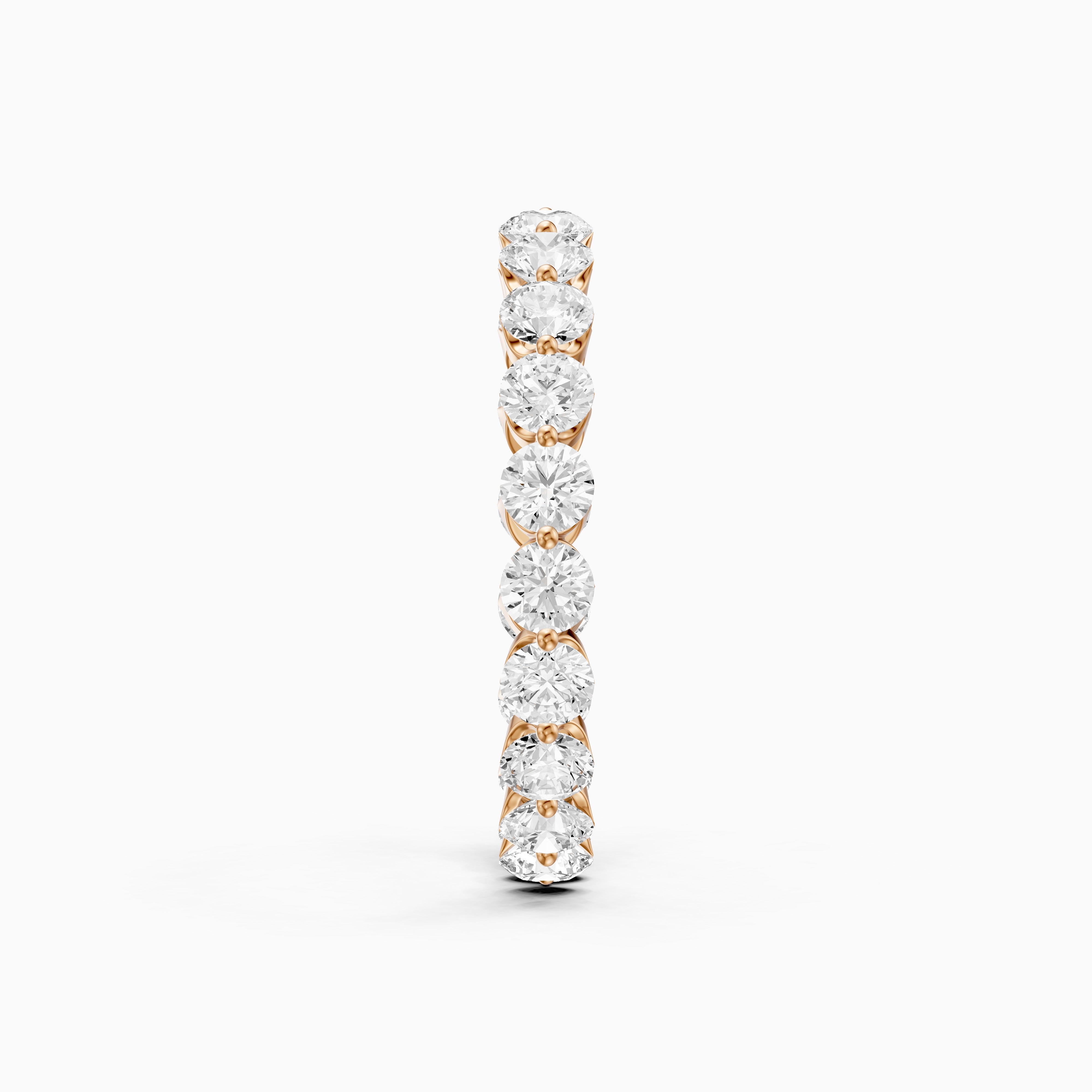 Gal Round Lab Grown Diamond Full Eternity Band