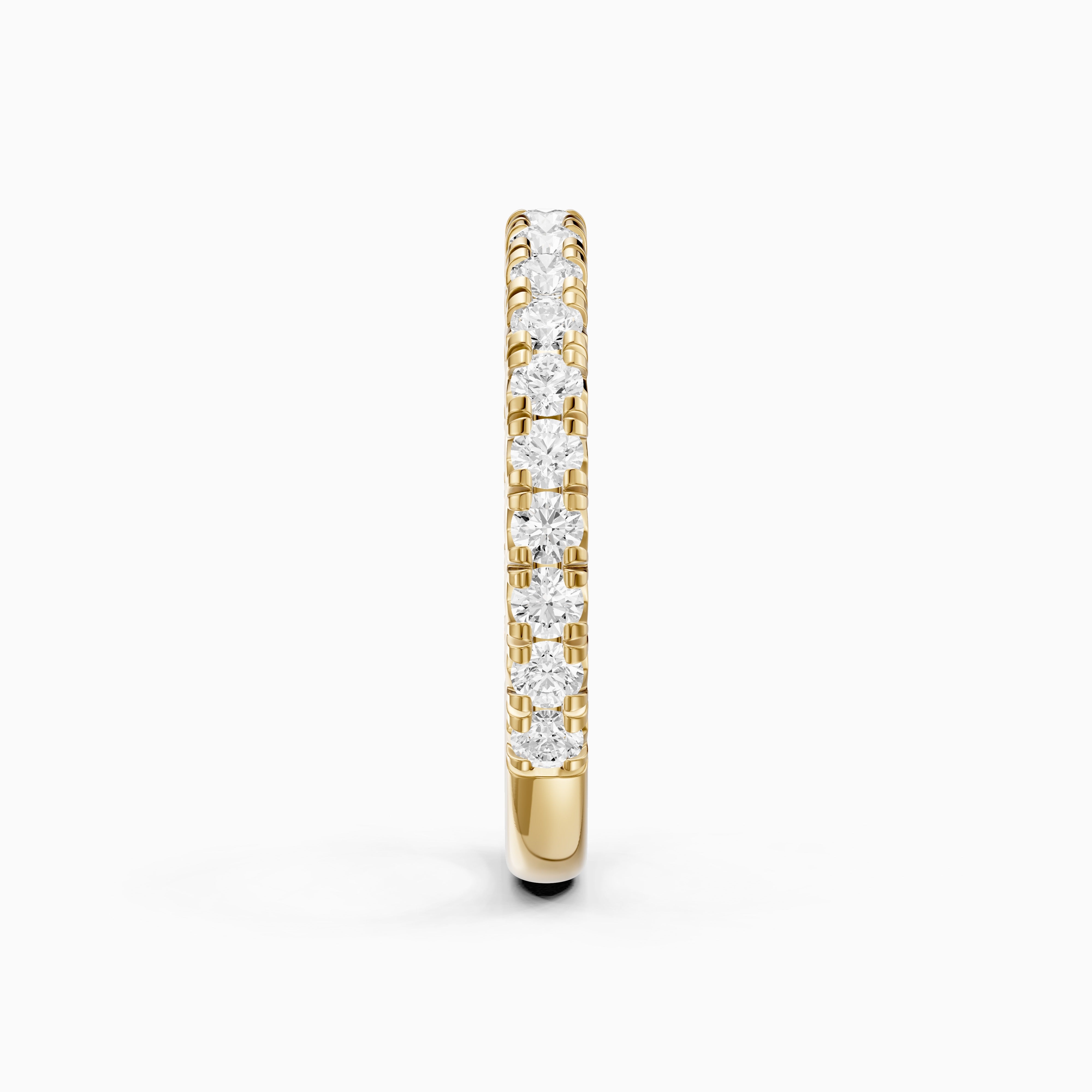 Camila Round Cut Shared Prong Lab Grown Diamond 3/4 Eternity Band
