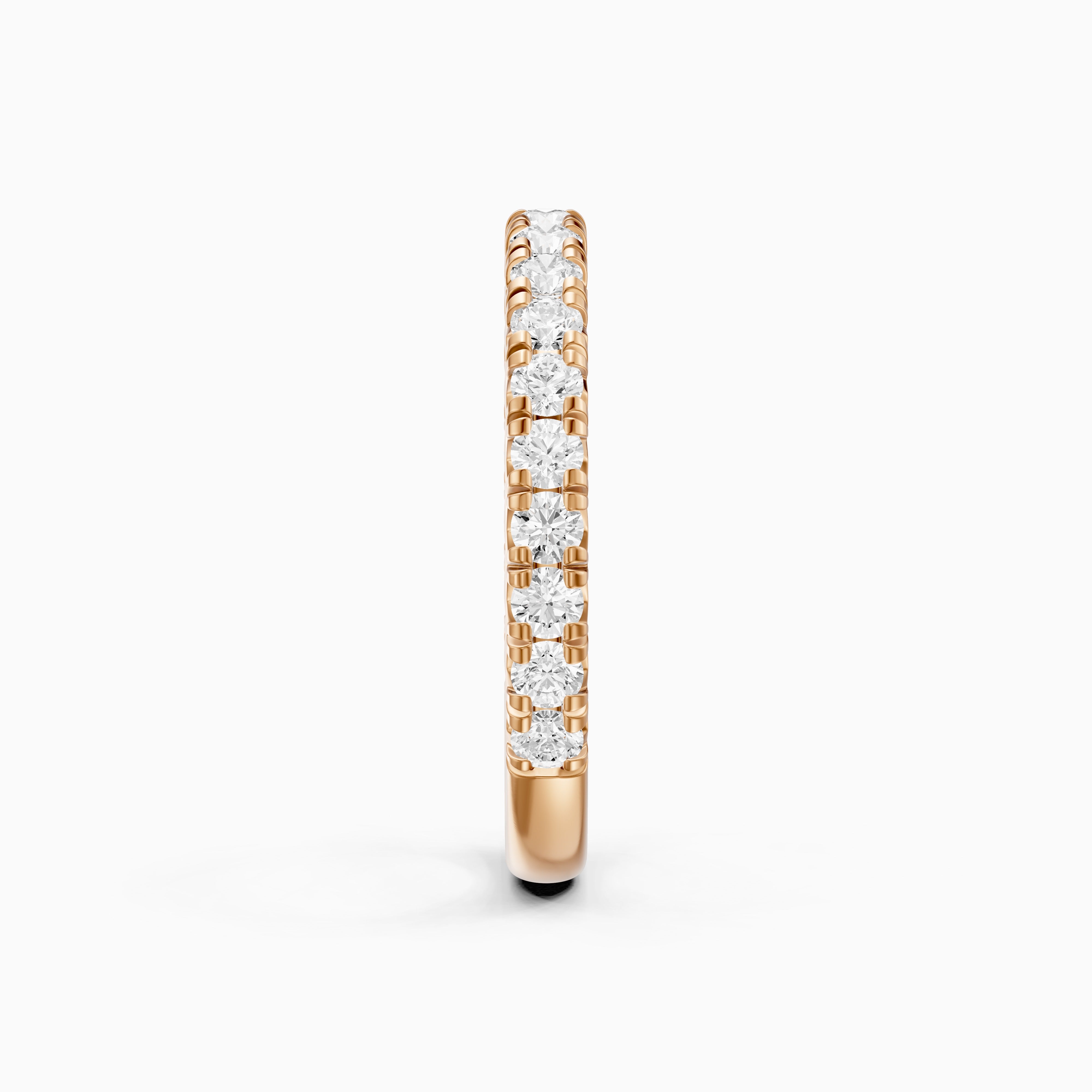Camila Round Cut Shared Prong Lab Grown Diamond 3/4 Eternity Band