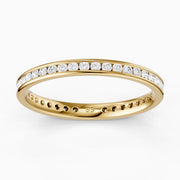 Shakira Round Lab Grown Diamond Eternity Channel Wedding Band