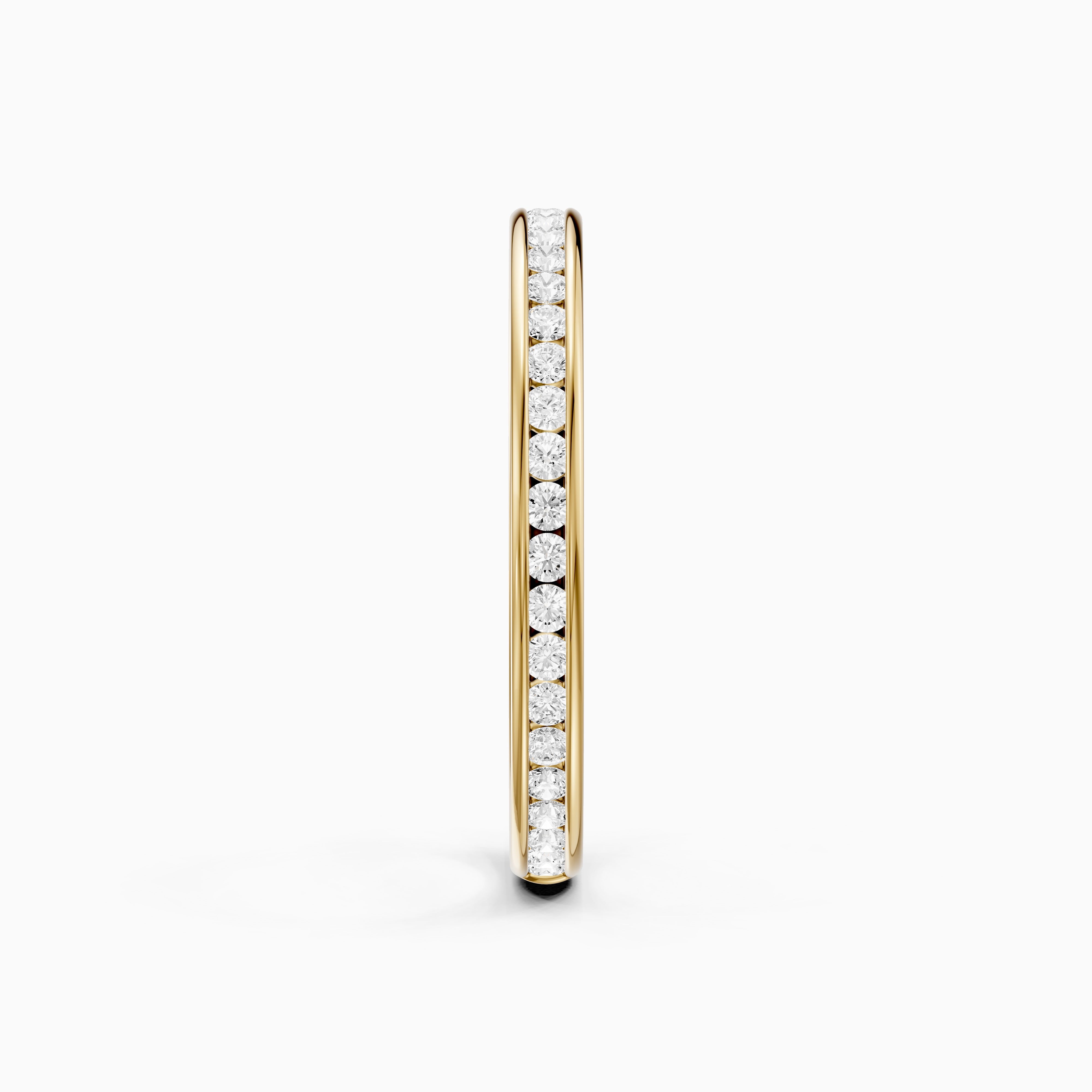 Shakira Round Lab Grown Diamond Eternity Channel Wedding Band