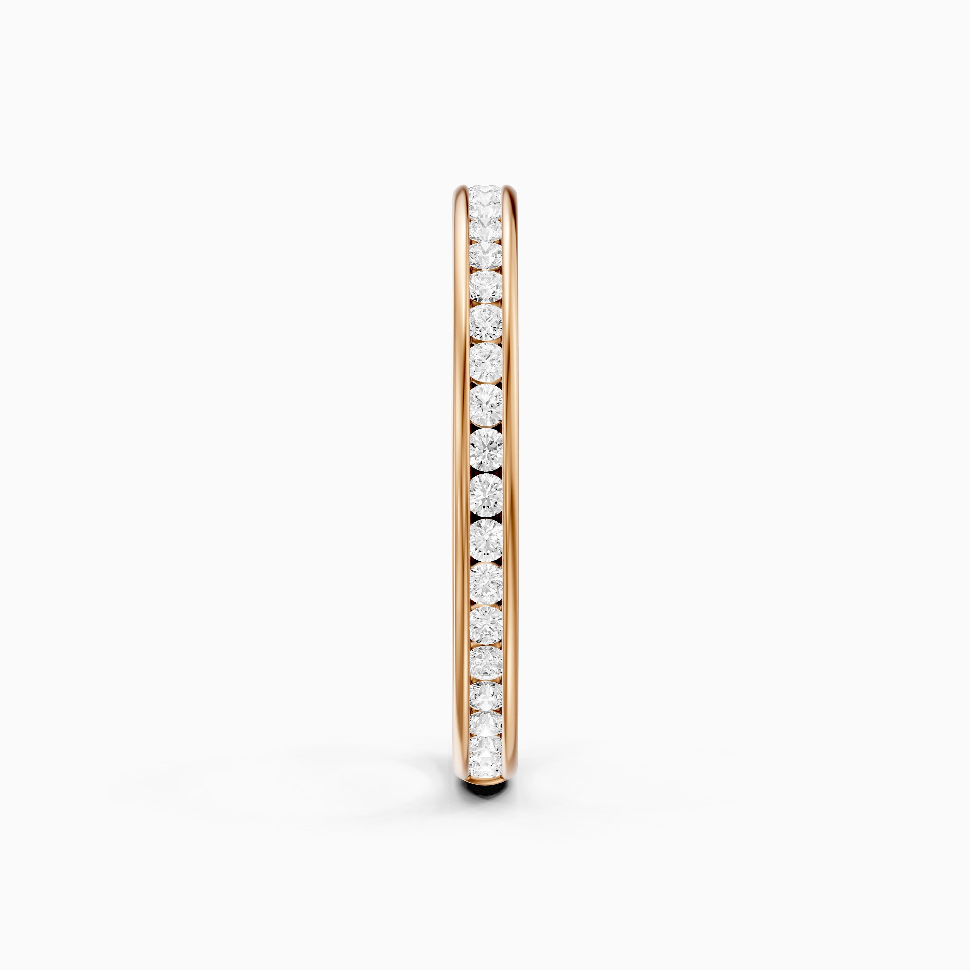 Shakira Round Lab Grown Diamond Eternity Channel Wedding Band