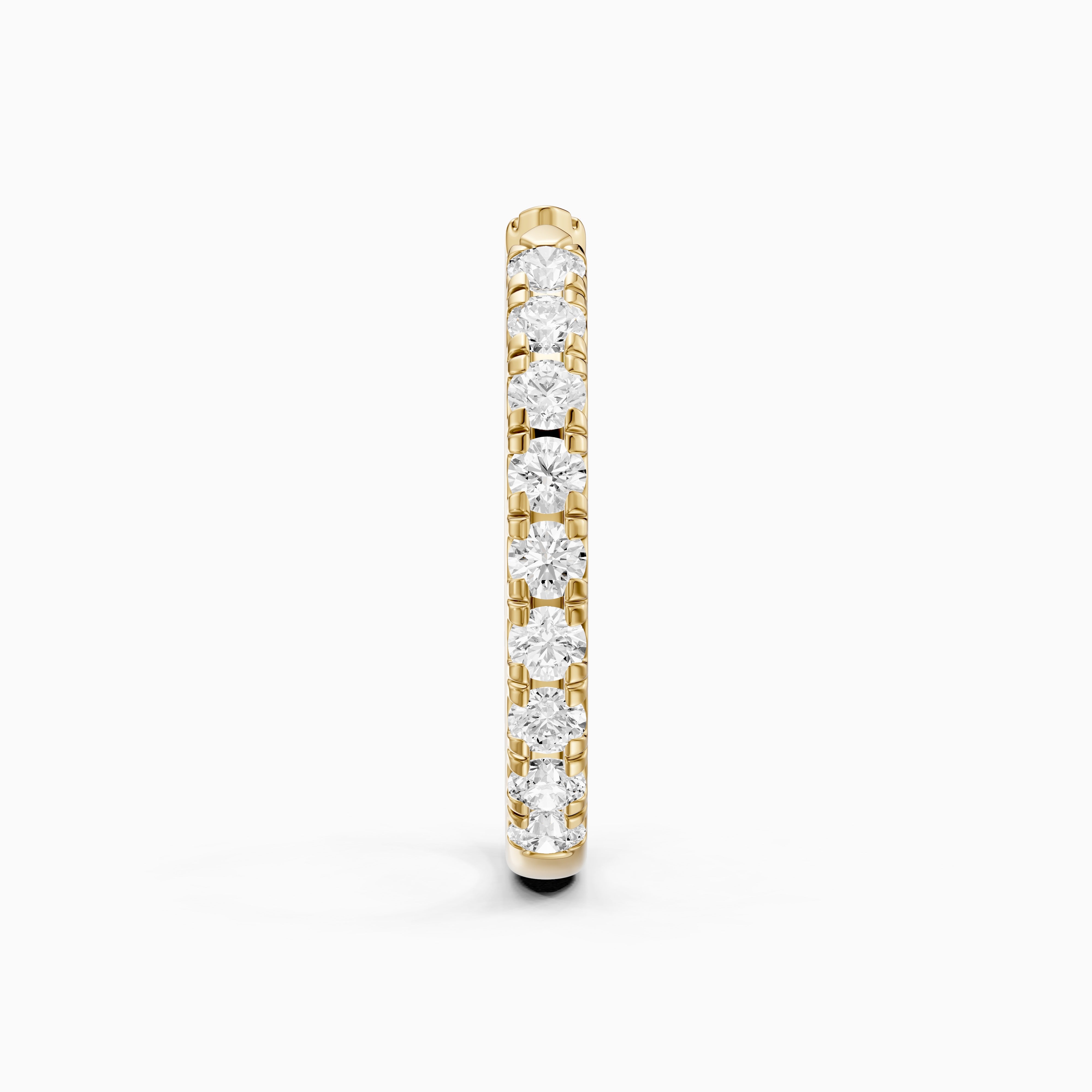 Avery Open Gap Lab Grown Diamond Wedding Band