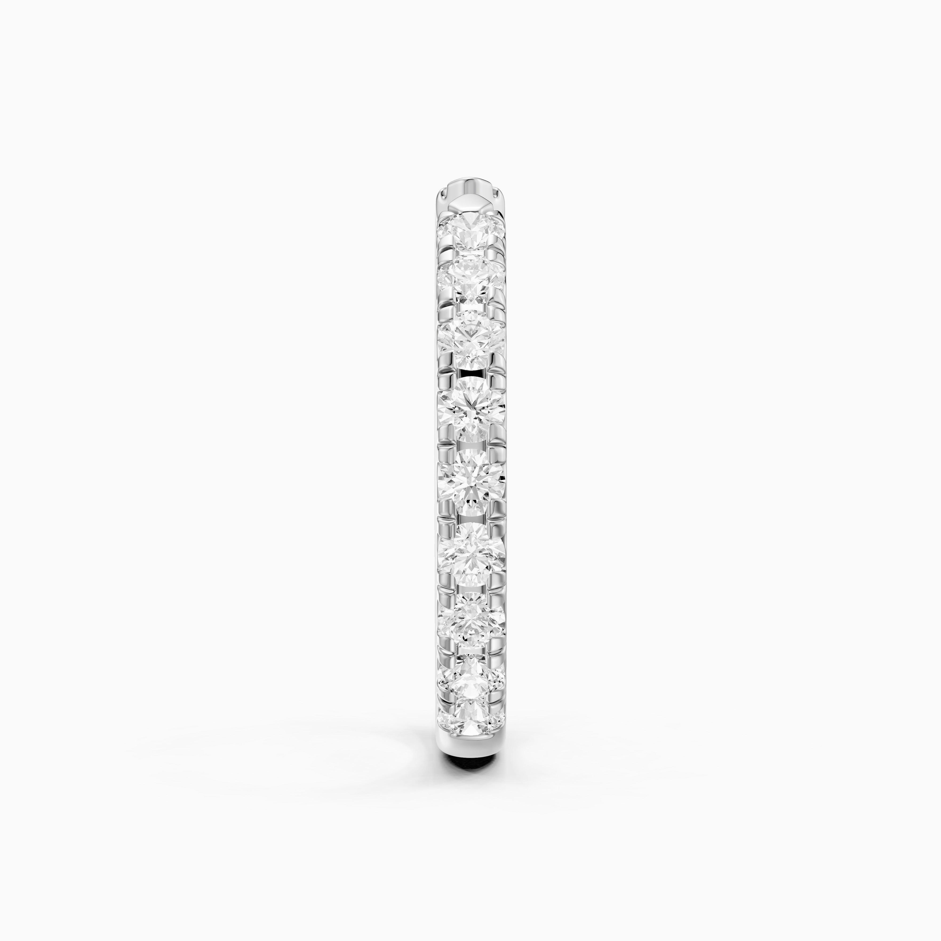 Avery Open Gap Lab Grown Diamond Wedding Band