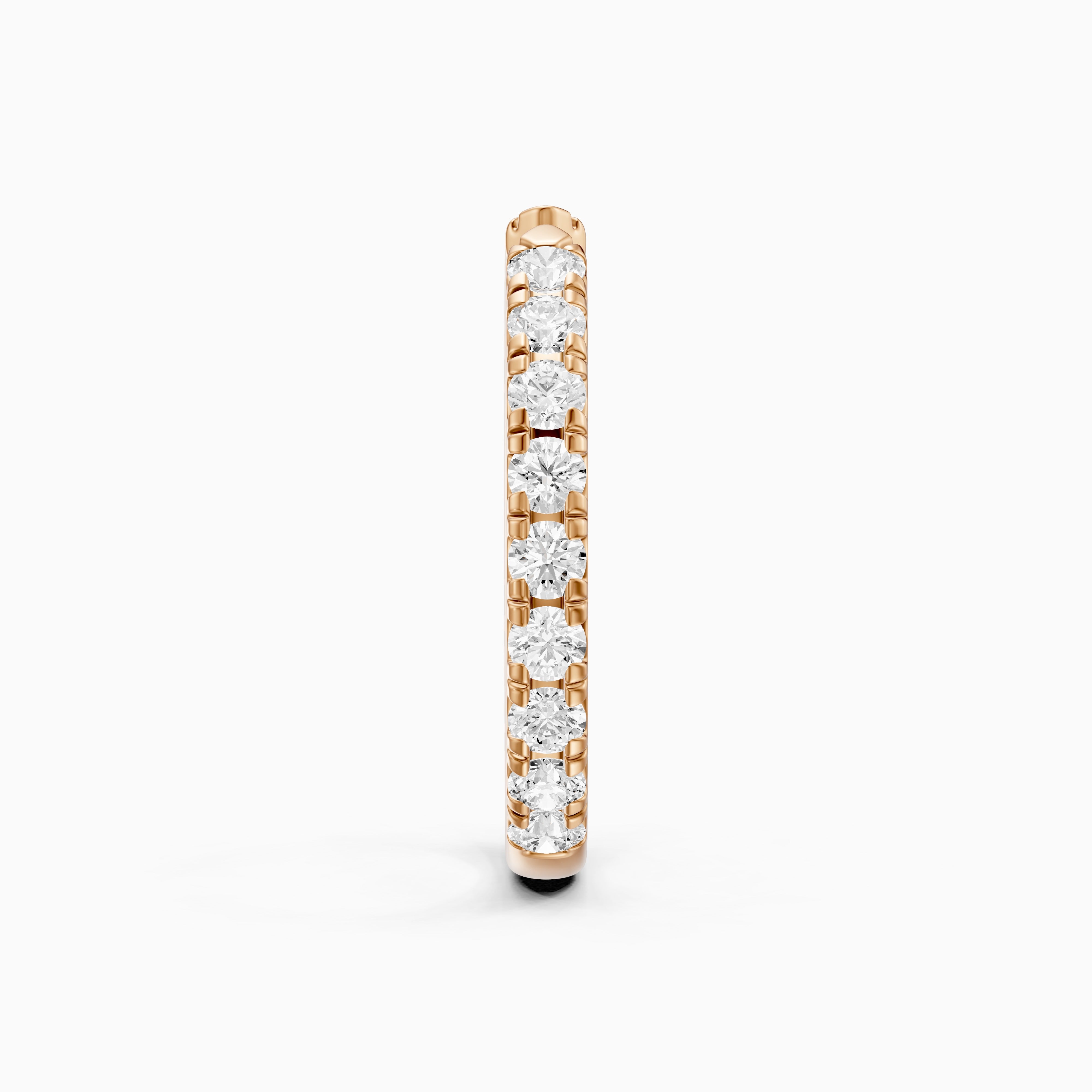Avery Open Gap Lab Grown Diamond Wedding Band