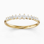 Aspen Round Lab Grown Diamond Anniversary Band