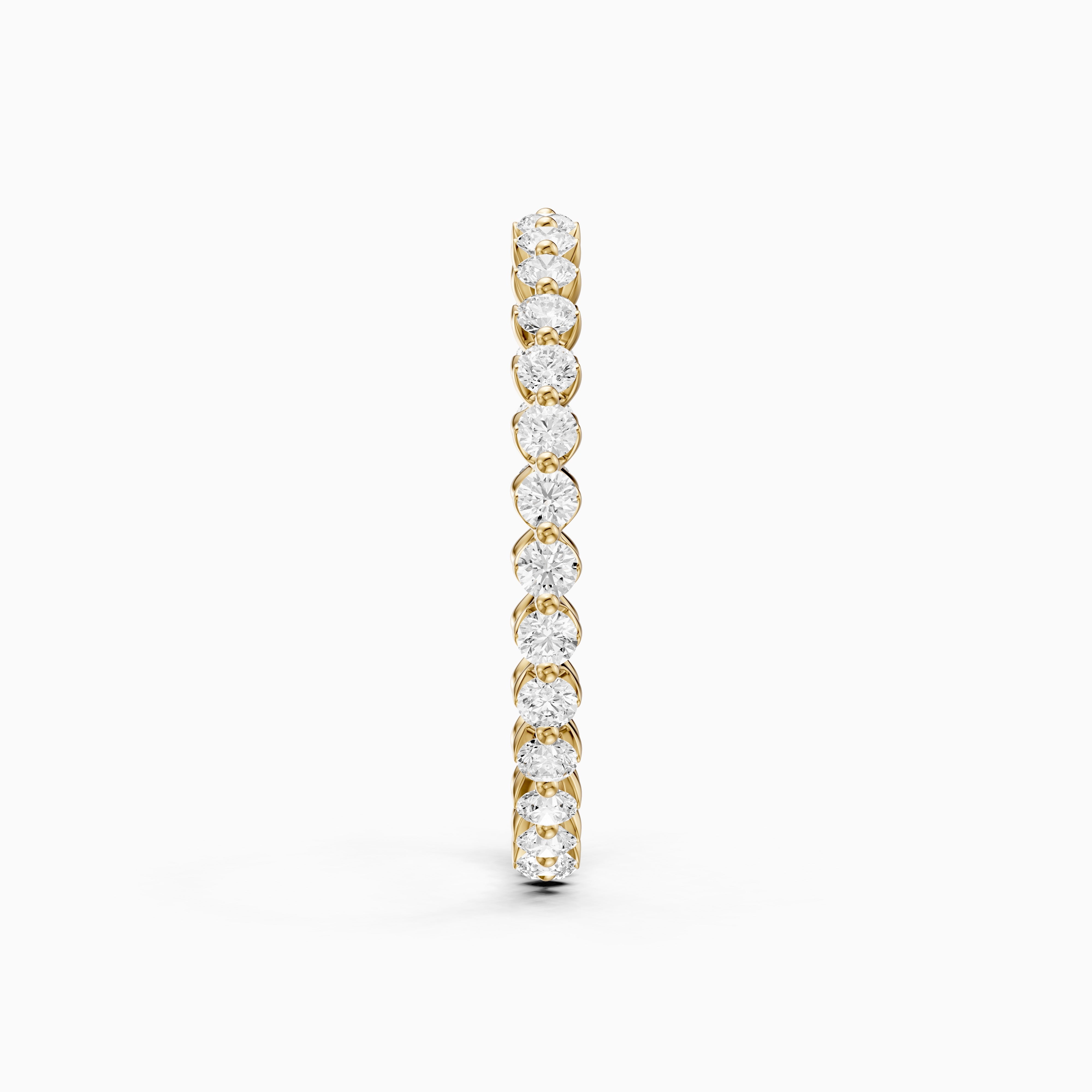 Skye Round Cut Lab Grown Diamond Continuous Eternity Band
