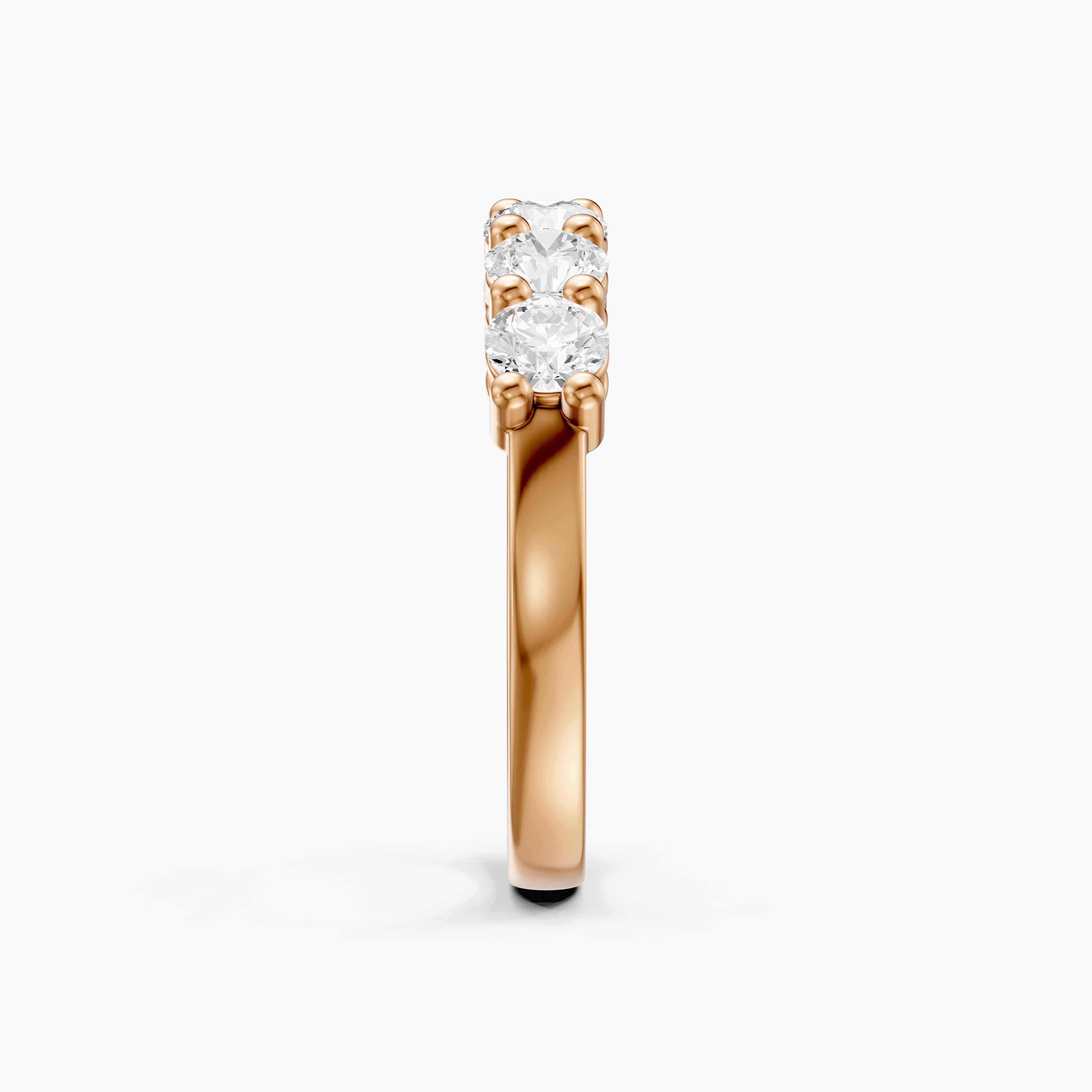 Mila Round Cut Lab Grown Diamond Anniversary Band