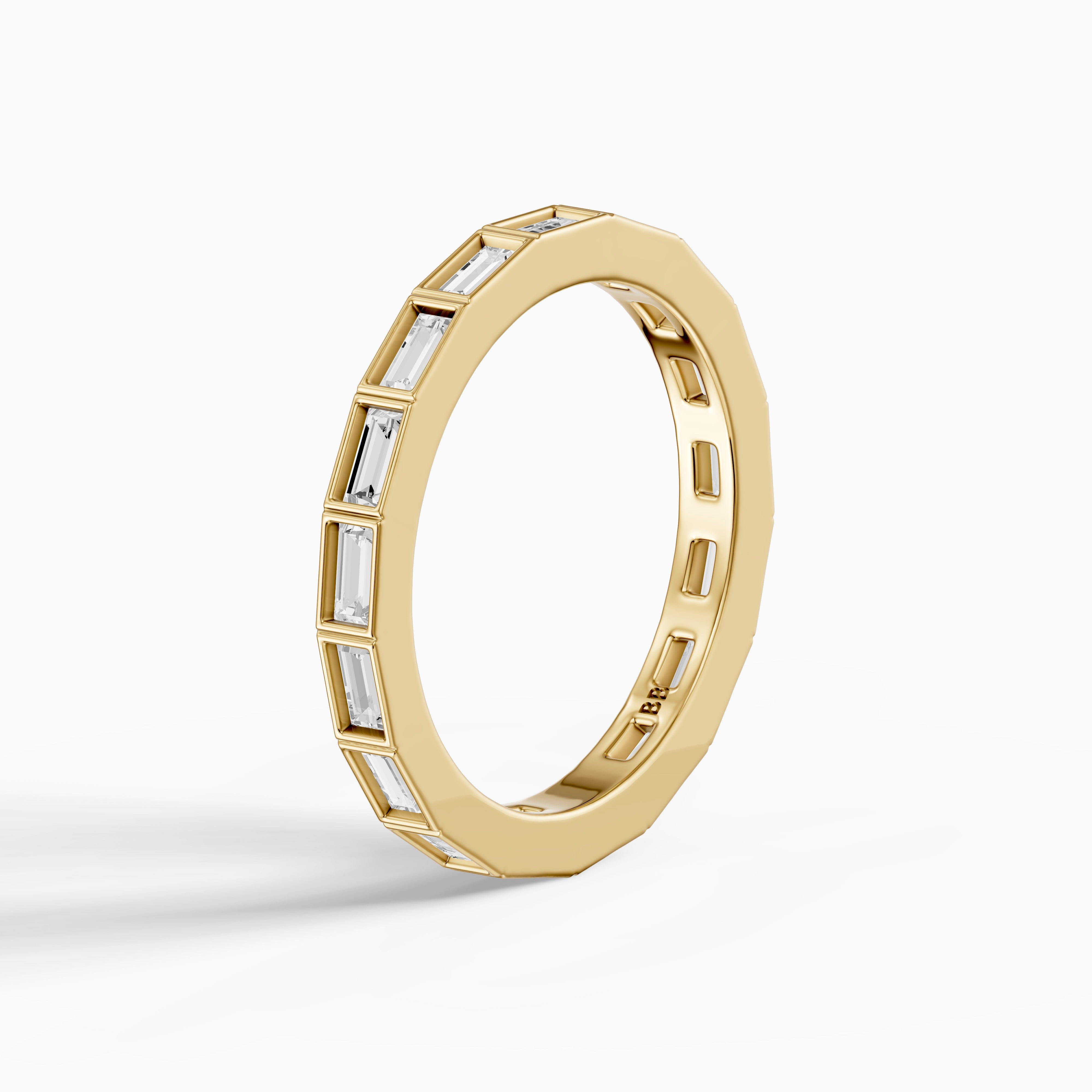 Alina Straight Baguette Lab Grown Diamond Eternity Band